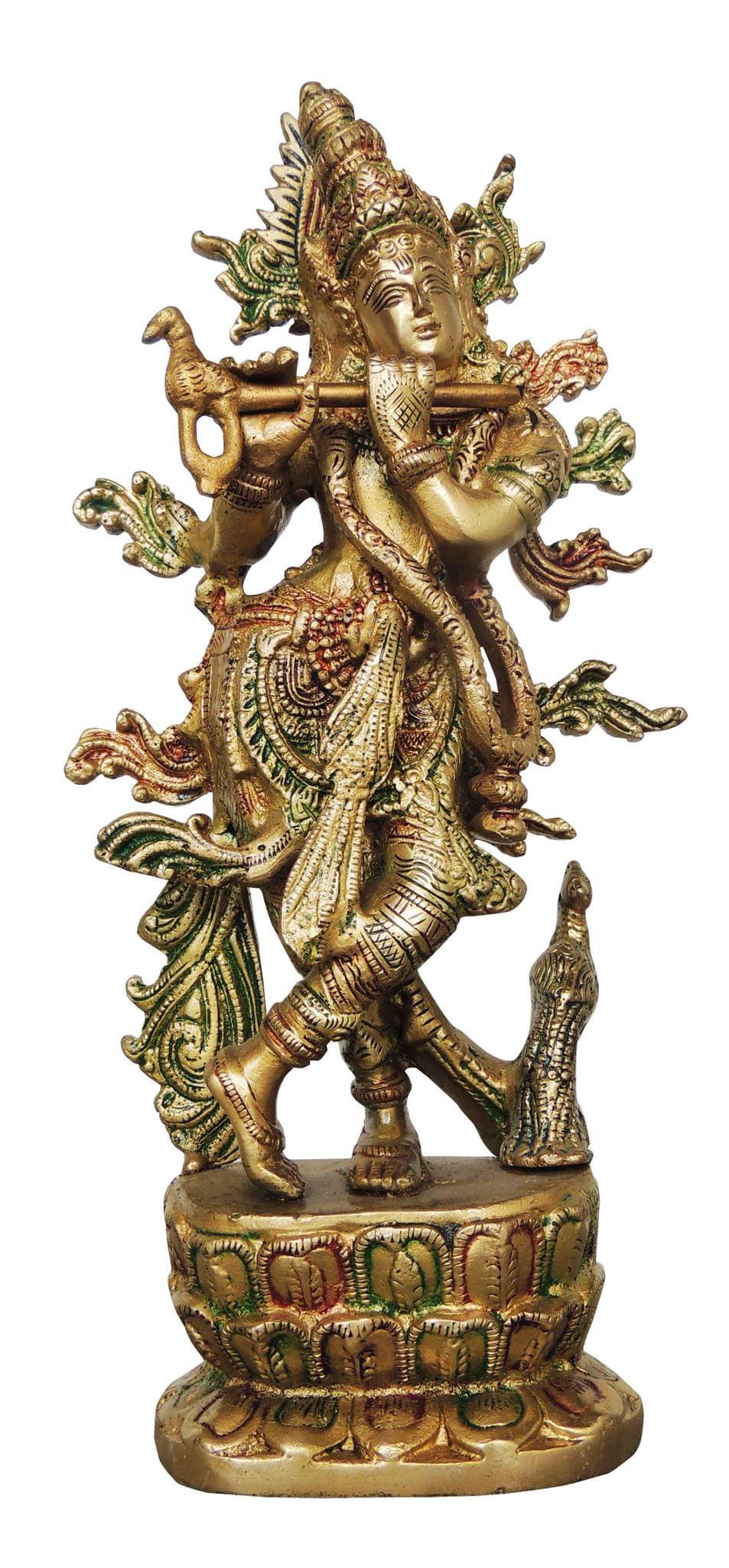 Brass Krishna