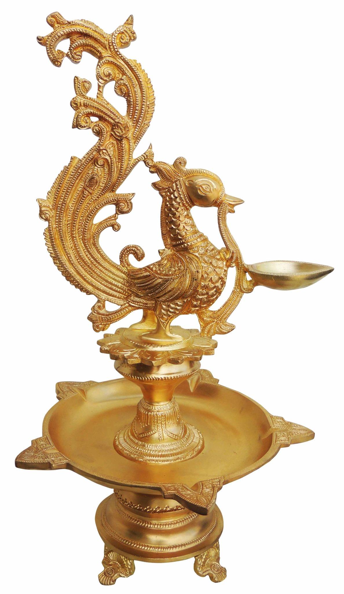 Brass Cock, Murga Deepak — 17"