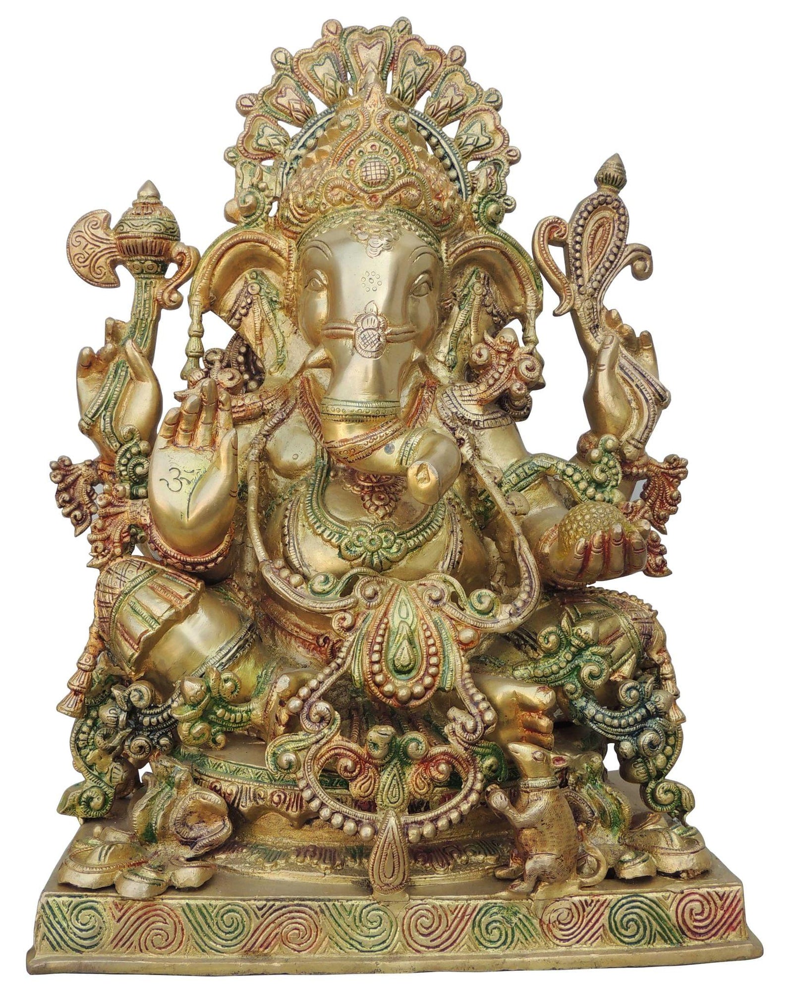 Brass Ganesh — 19.2"