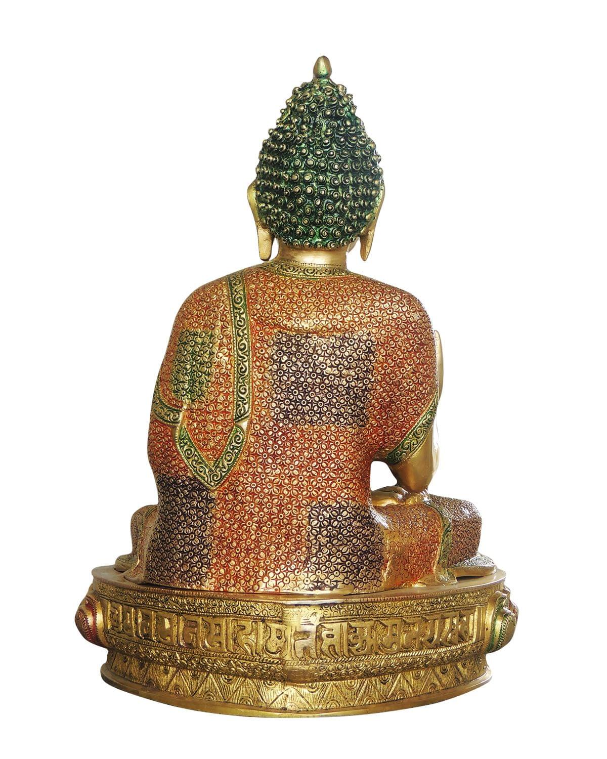 Brass Buddha — 21.5"
