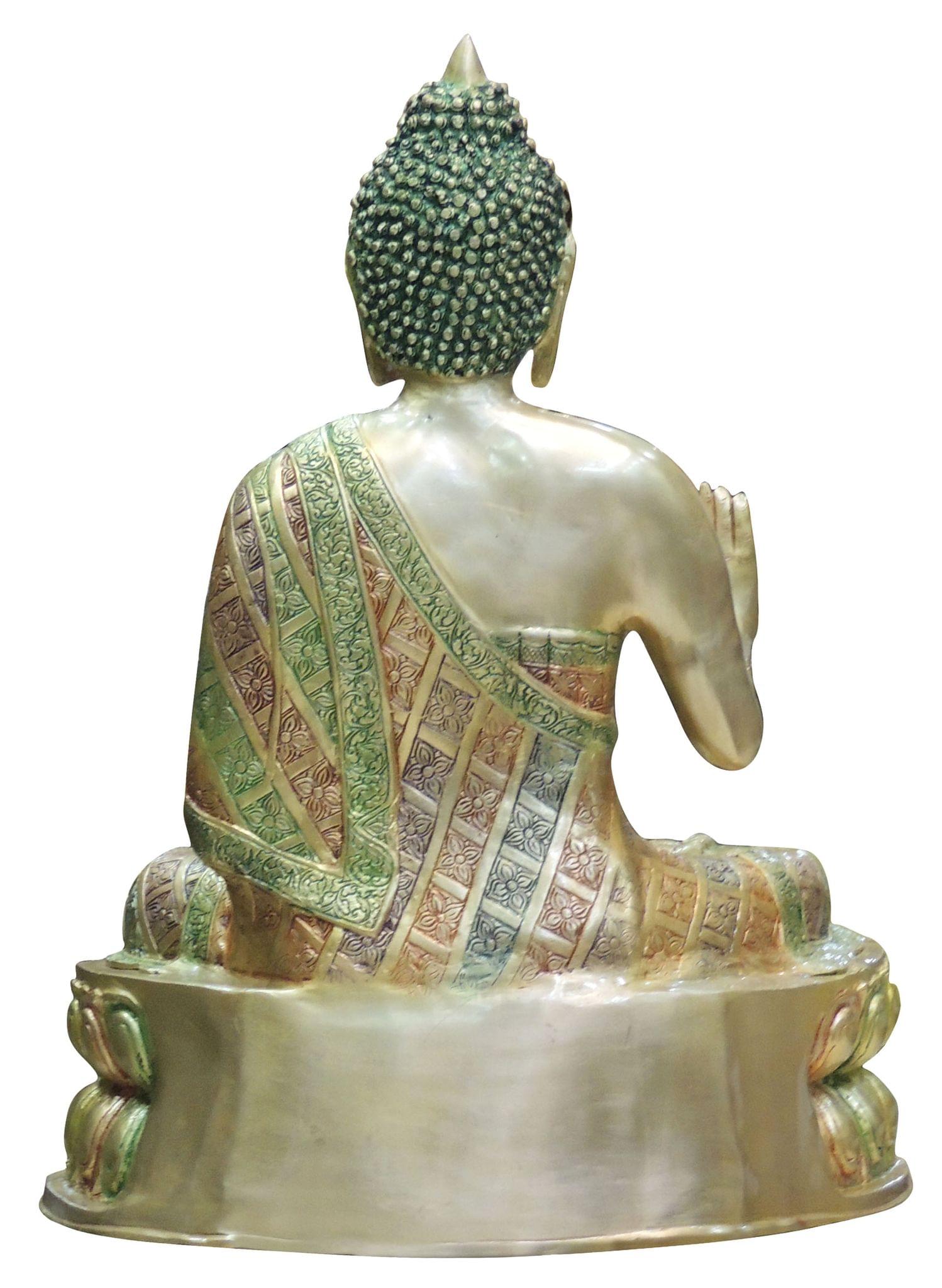 Brass Buddha — 29"