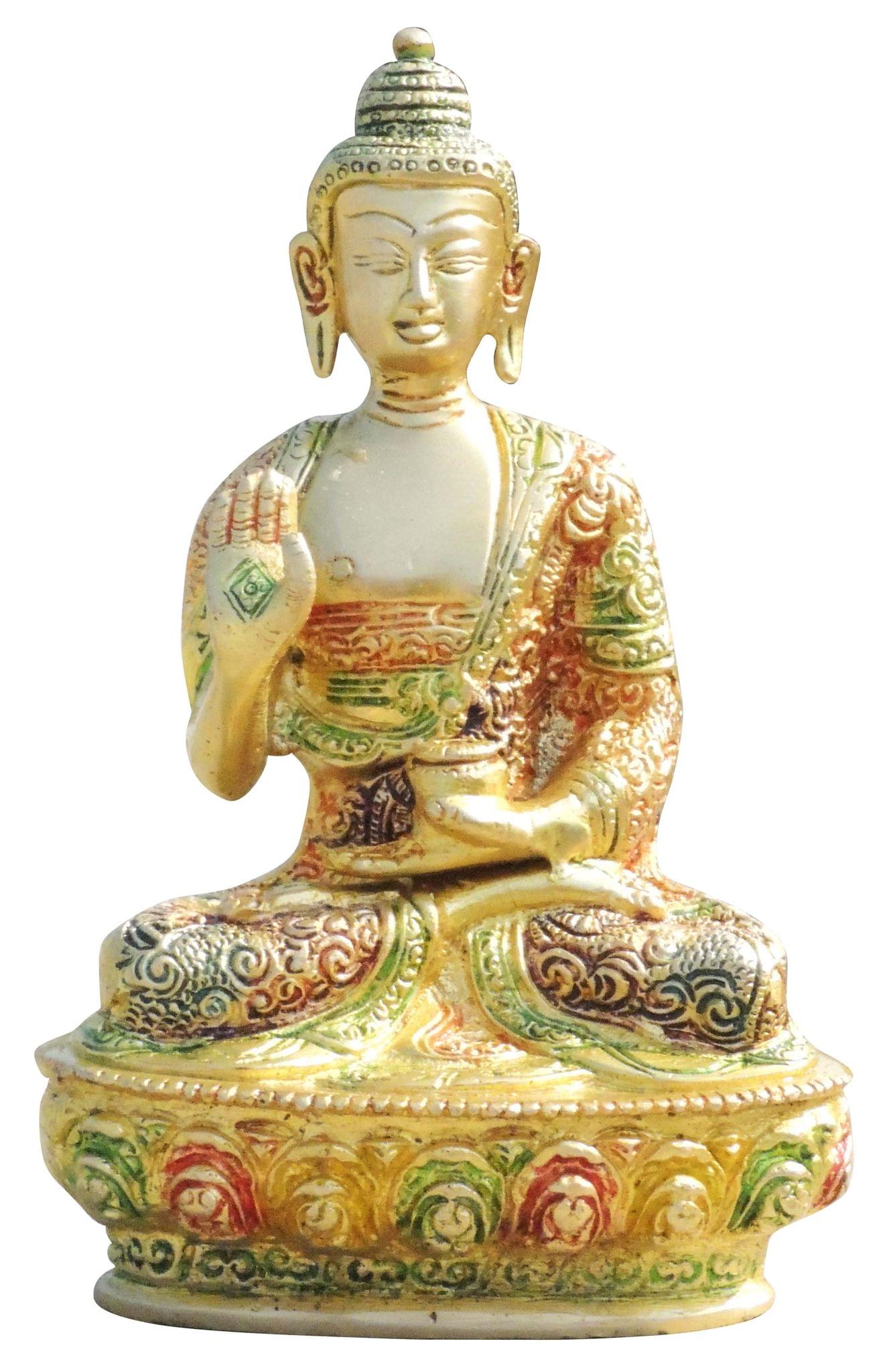 Brass Buddha — 7.7"