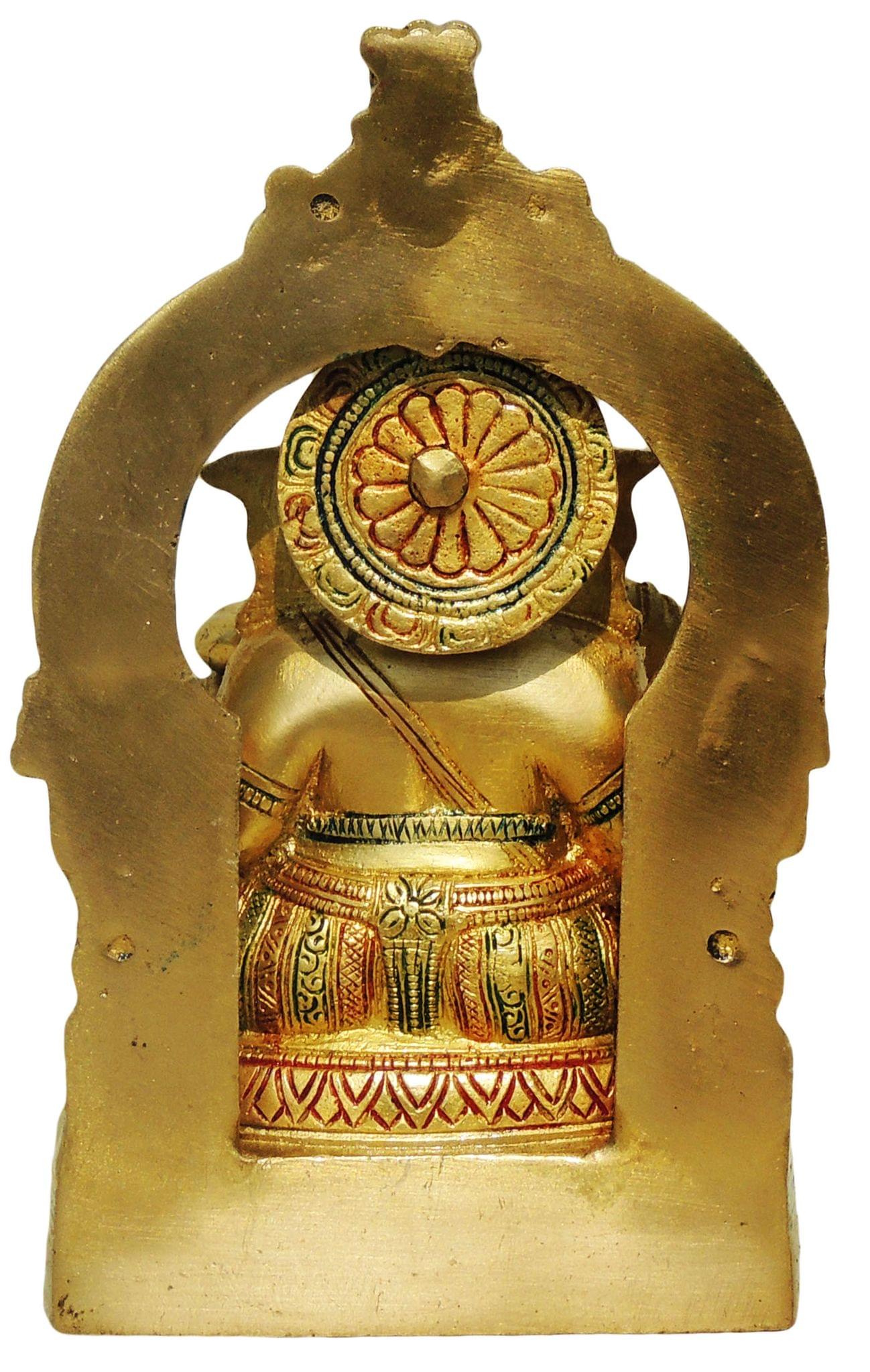 Brass Ganesh — 7.5"