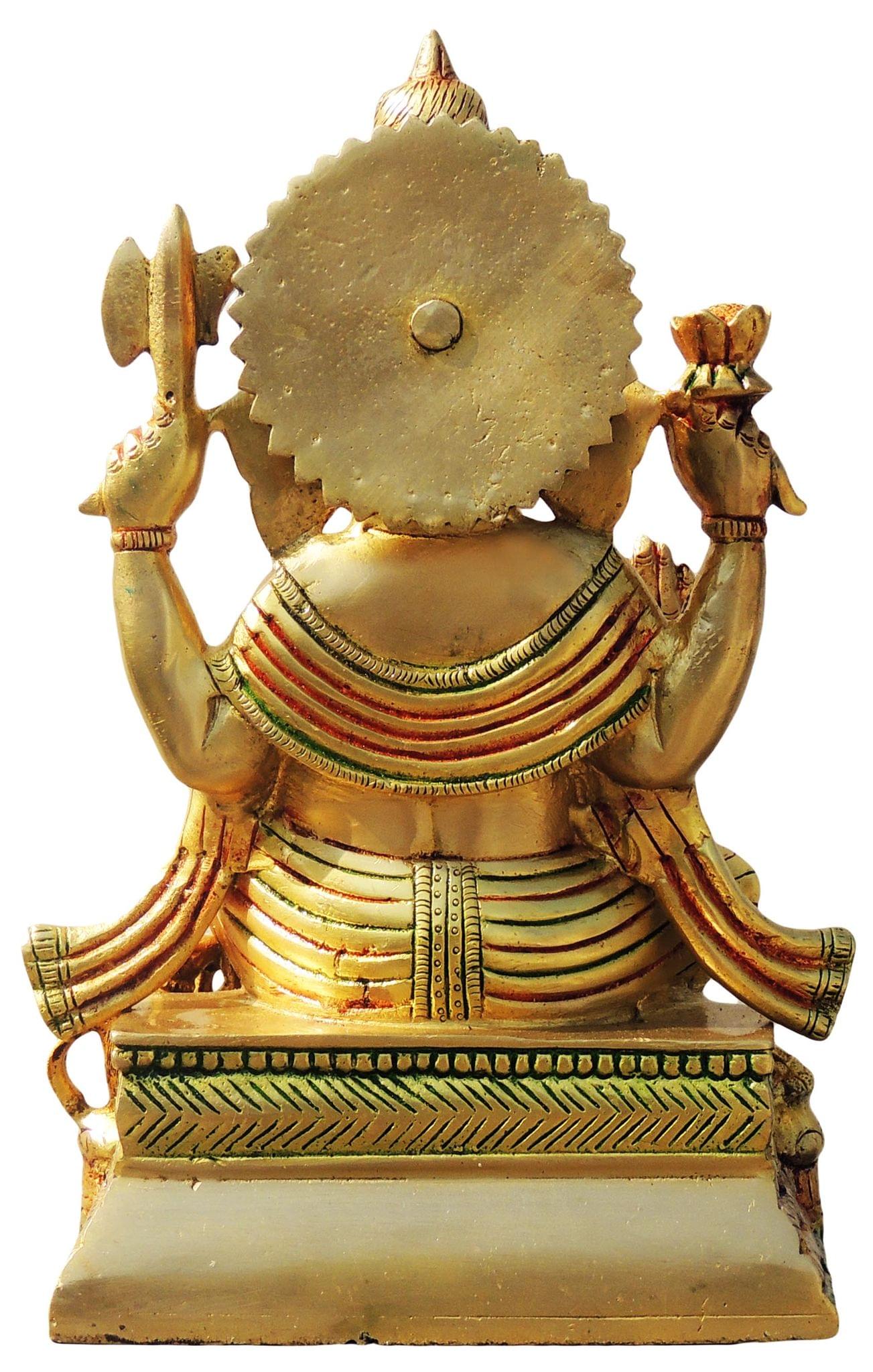 Brass Ganesh — 11"