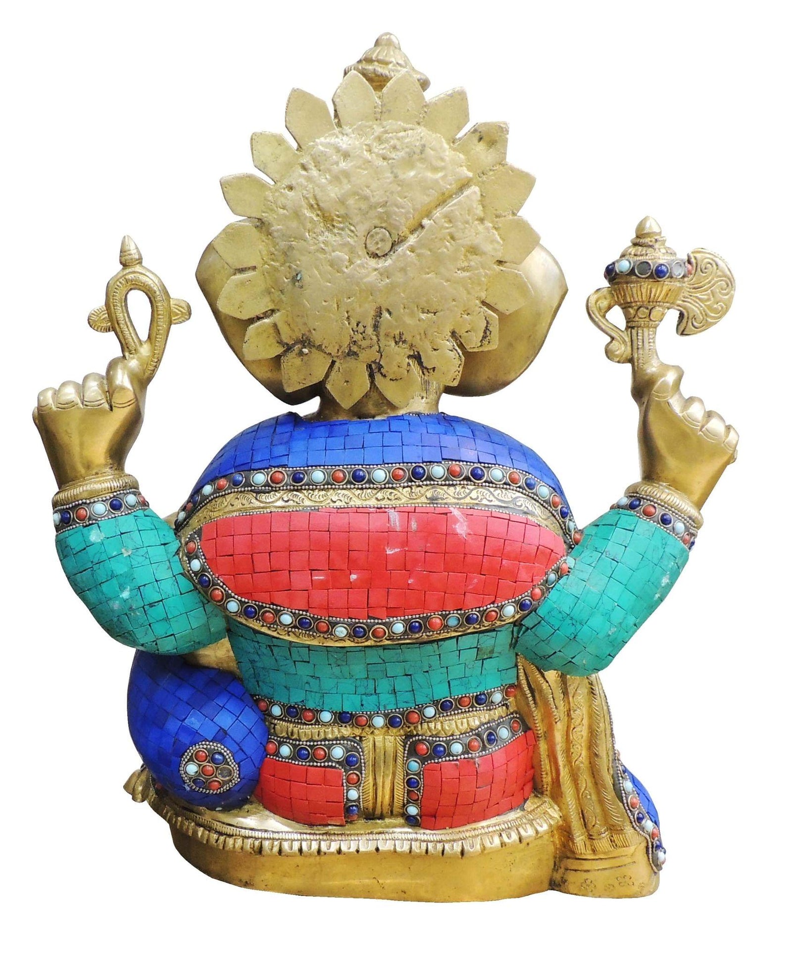 Brass Ganesh — 17.7"