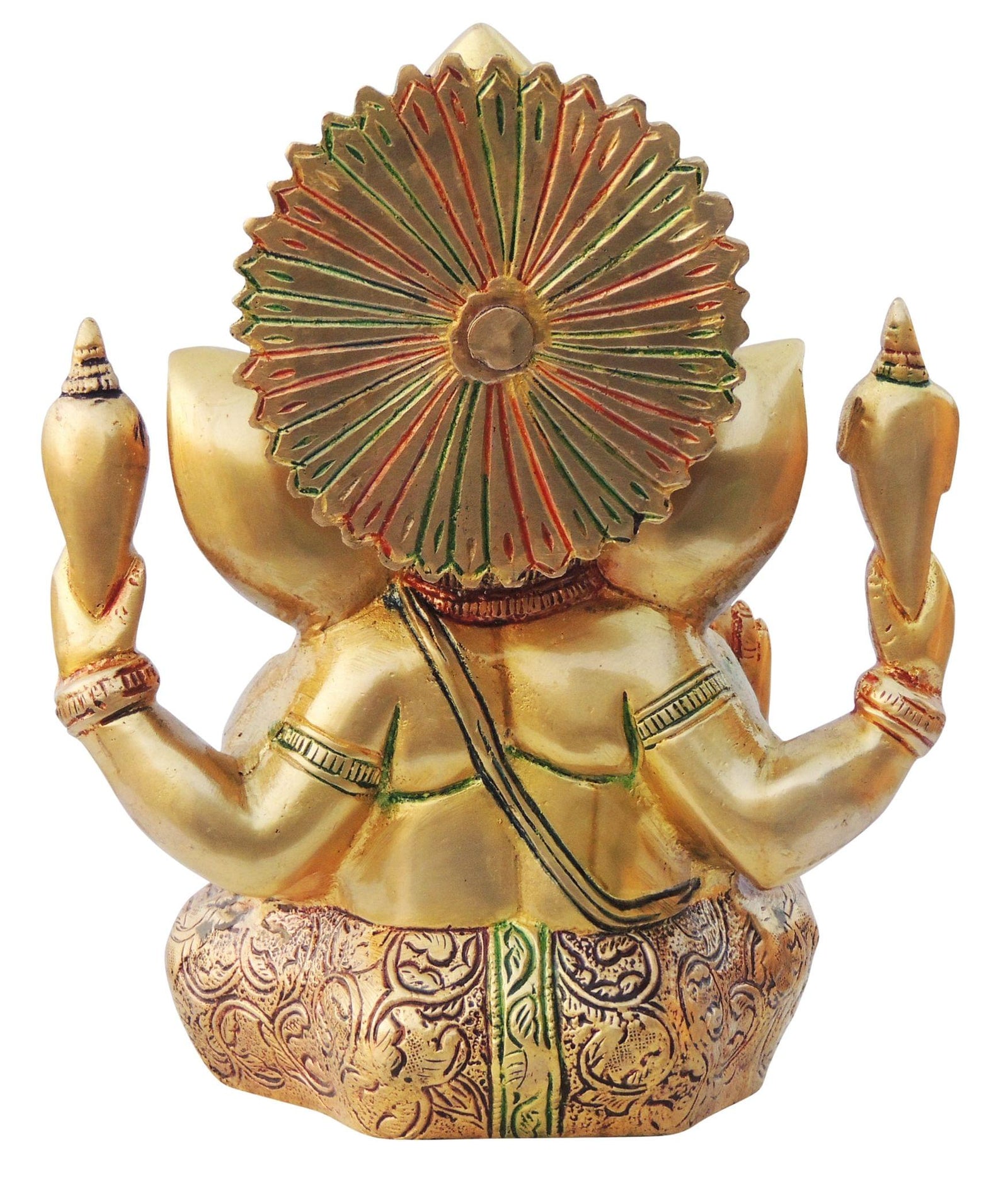 Brass Ganesh — 8.5"