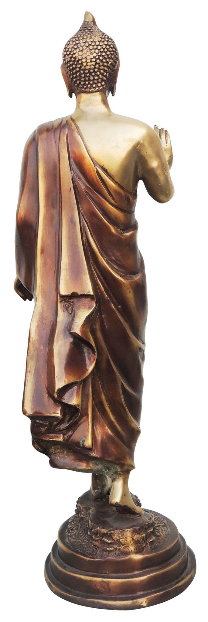 Brass Buddha, Standing — 25.8"