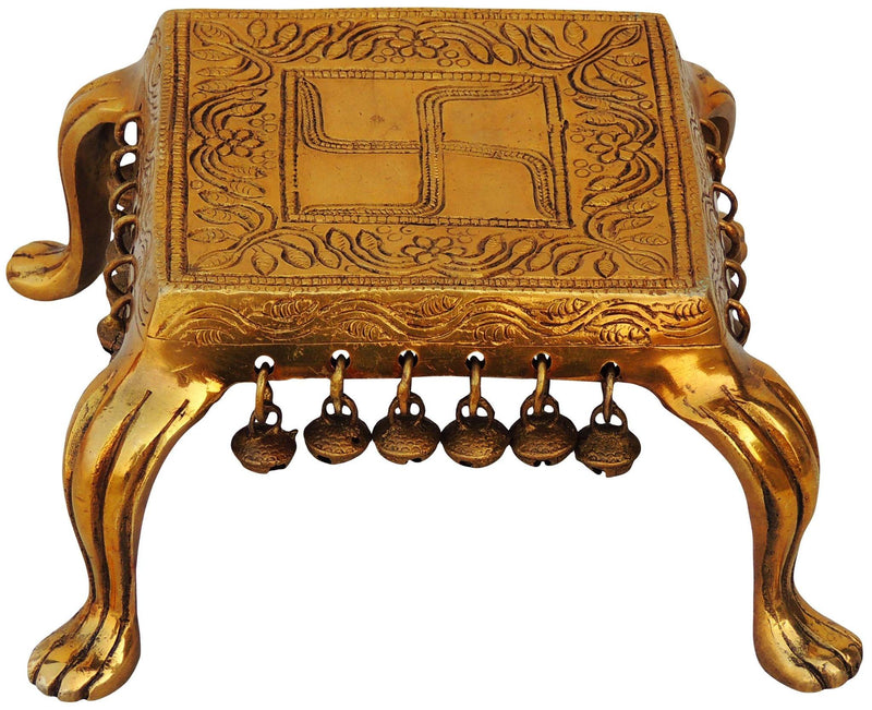Brass ChowkiFor — 3.7"