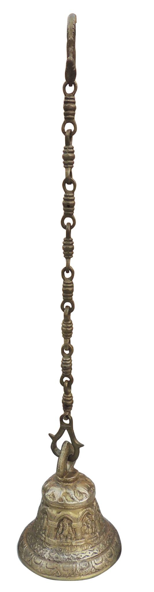 Brass Bell Chain — 6"
