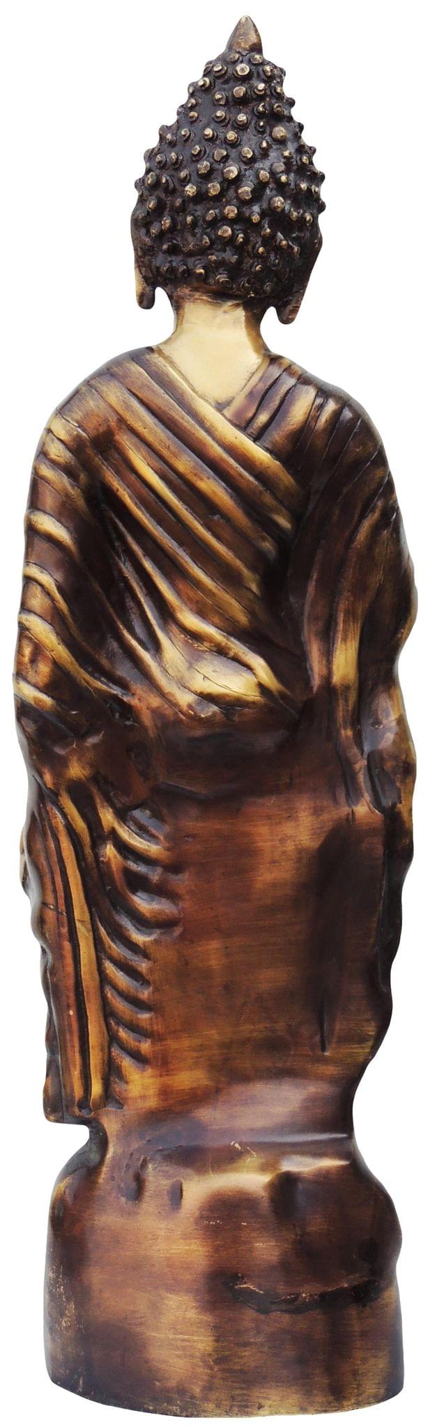 Brass Buddha, Standing — 25"