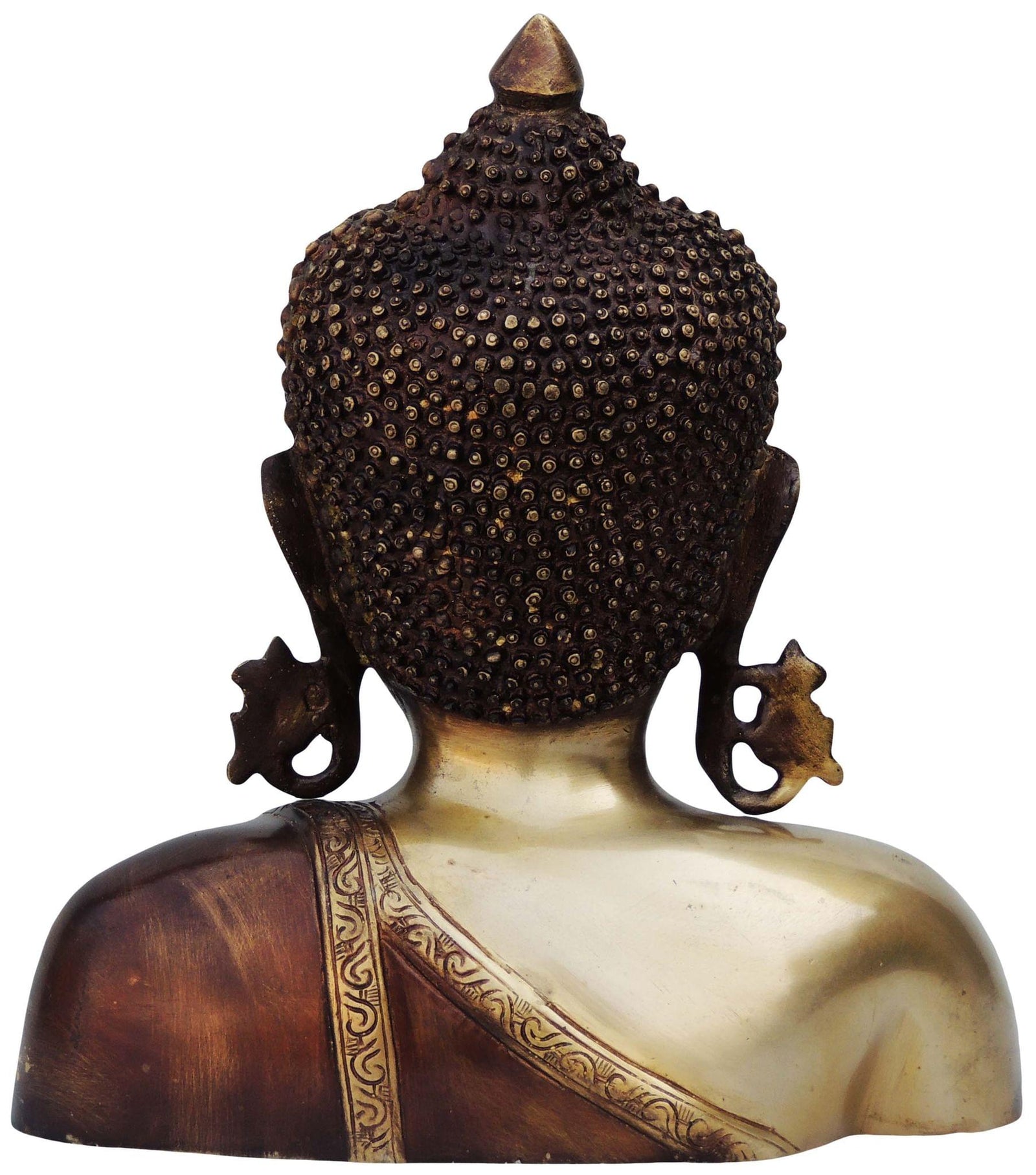 Brass Buddha — 10"