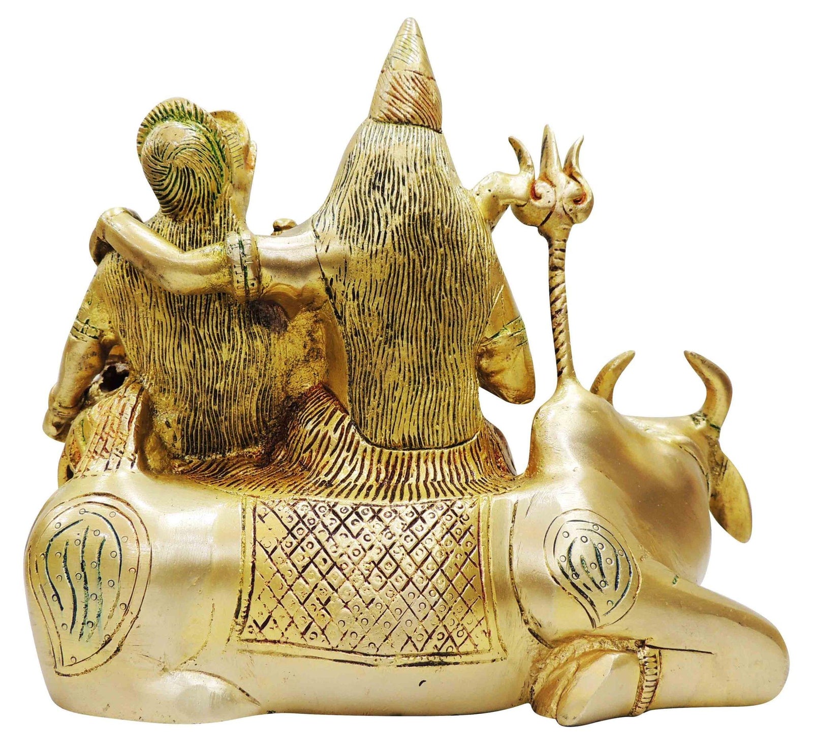 Brass Shiva — 8"