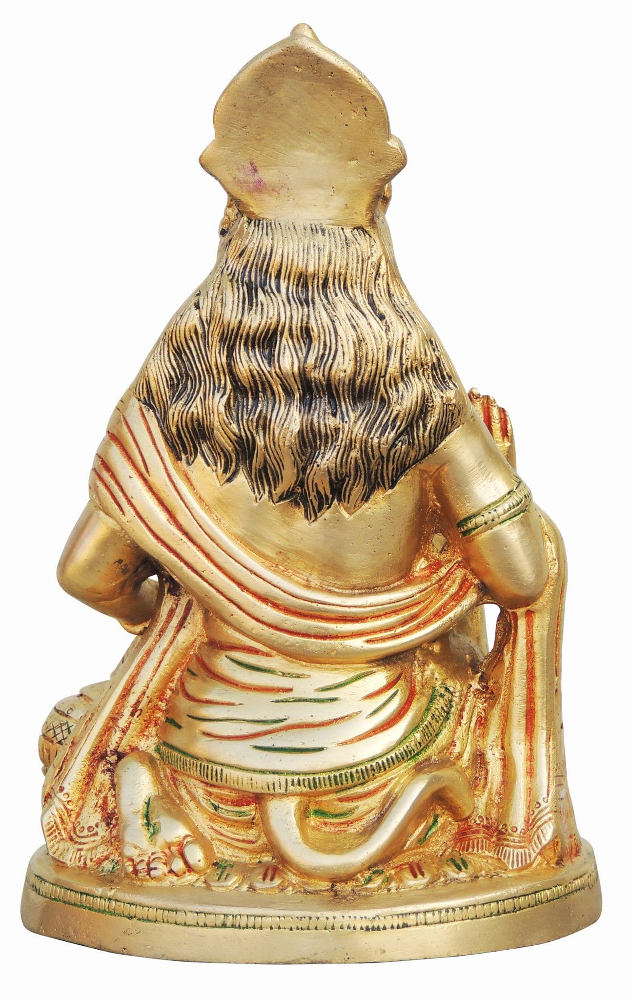 Brass Hanuman — 9.5"