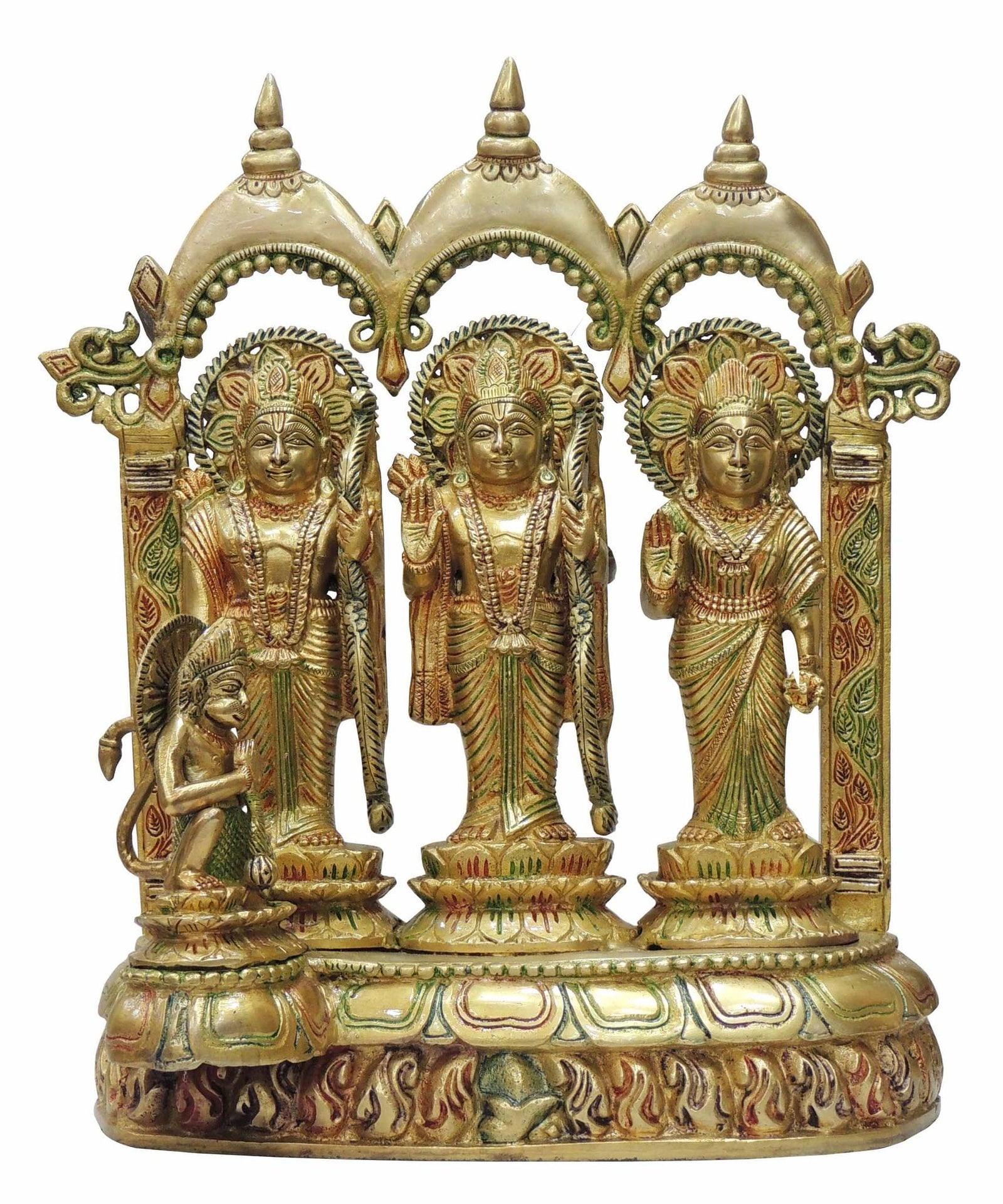 Brass Ram Darbar — 16"