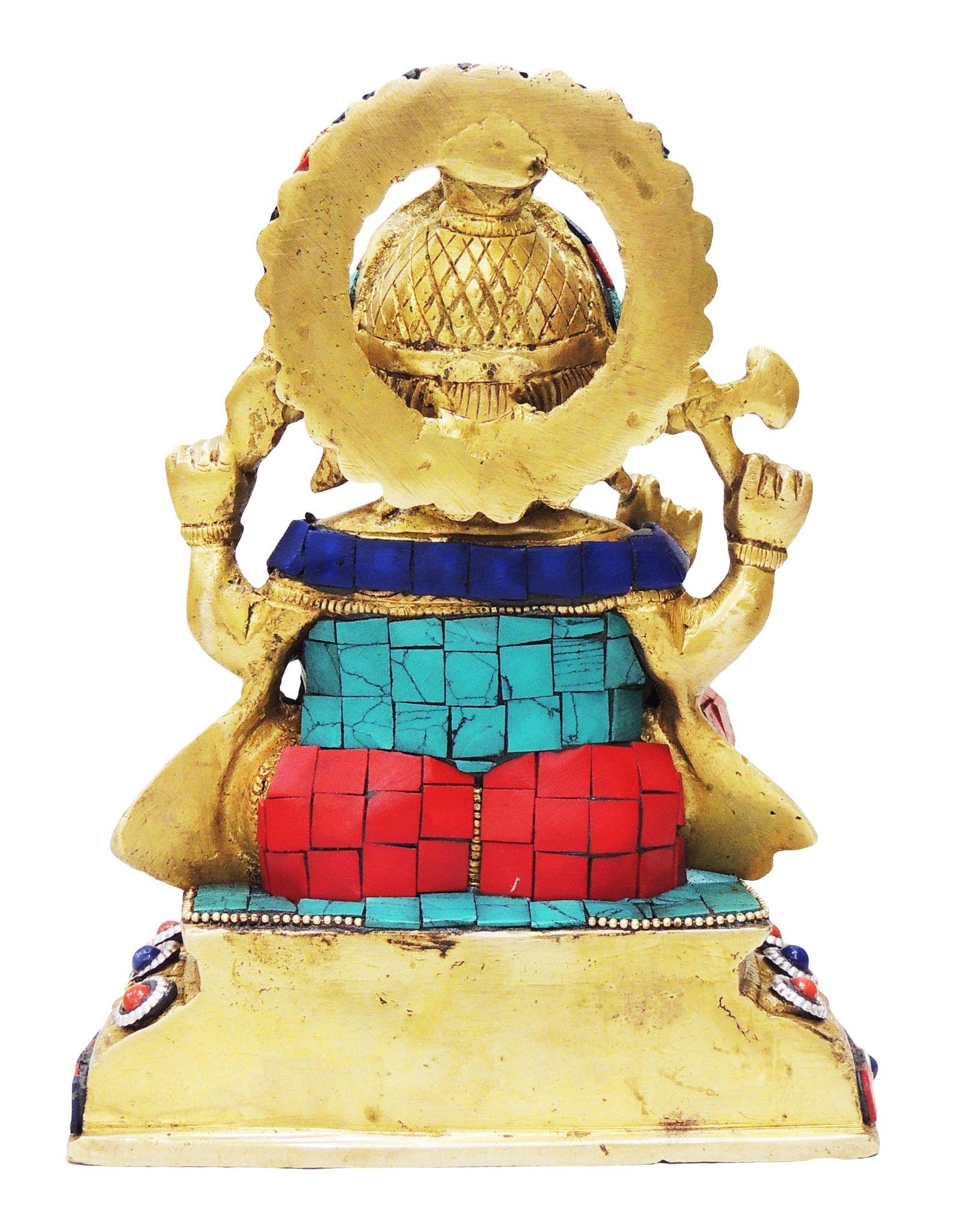 Brass Ganesh — 7.5"