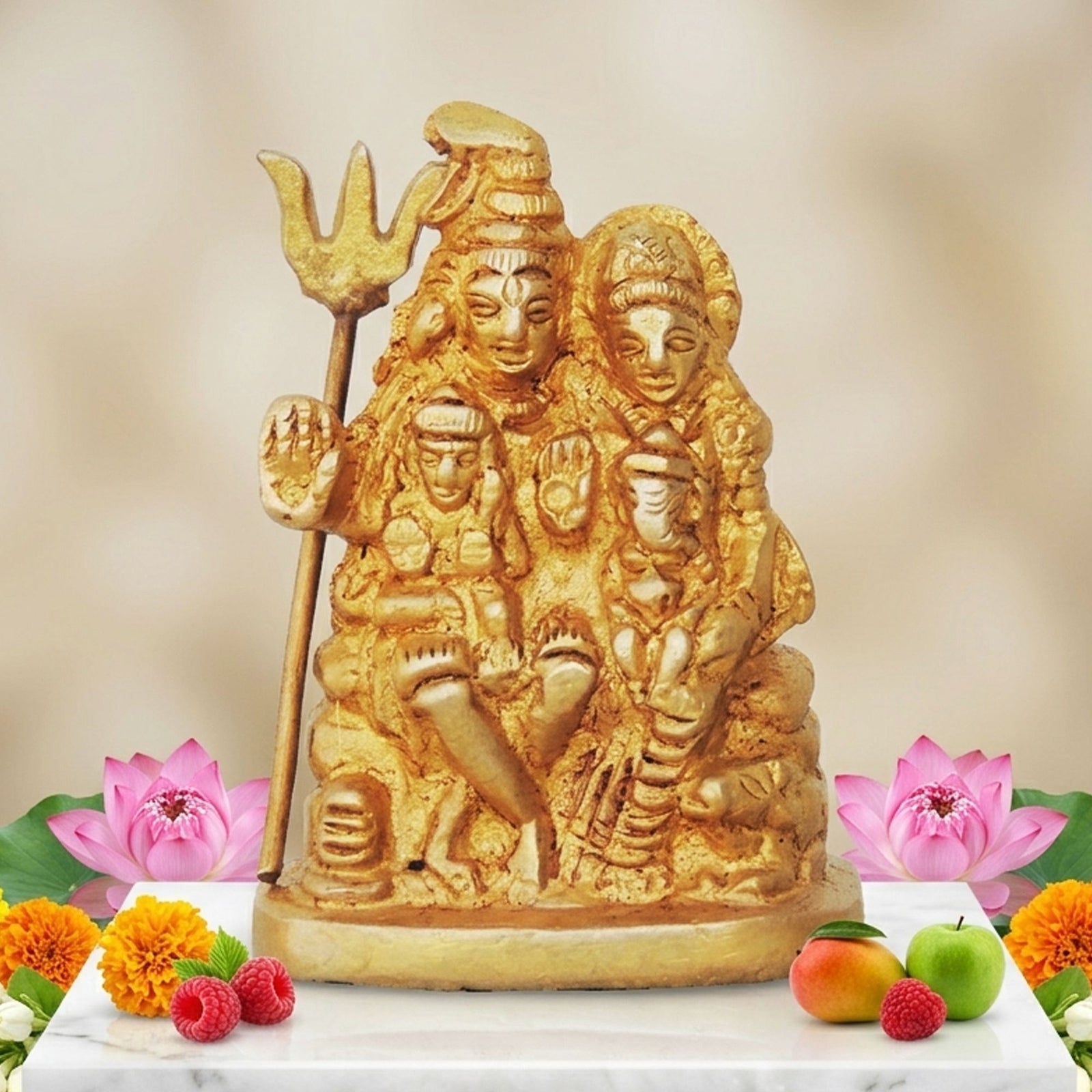 Brass Ganesh — 2.5"