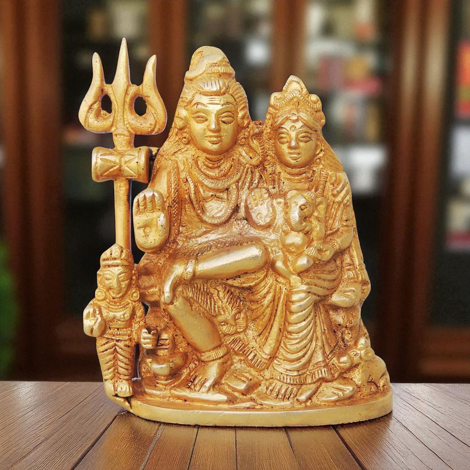 Brass Ganesh — 4.5"