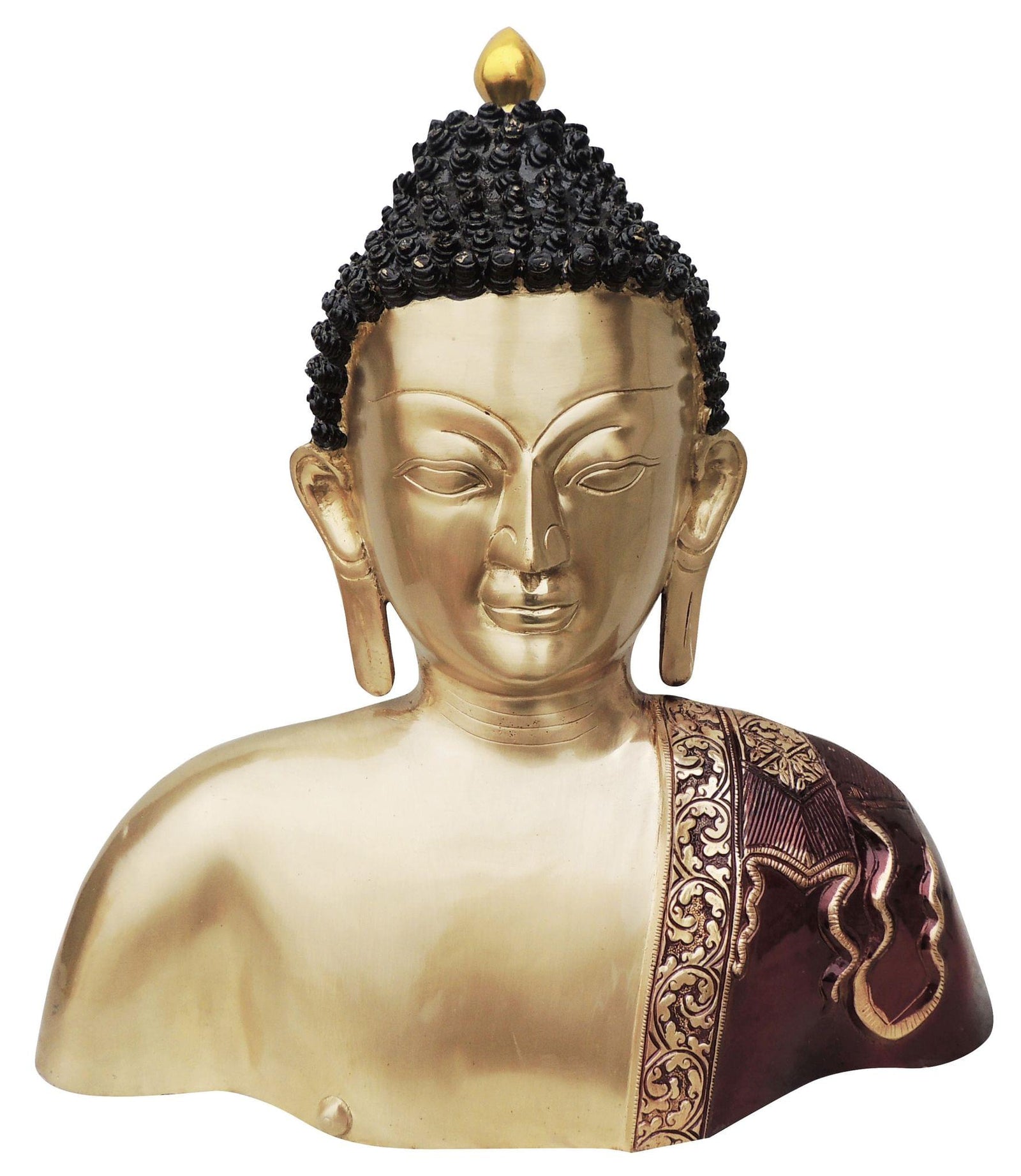 Brass Buddha — 18"