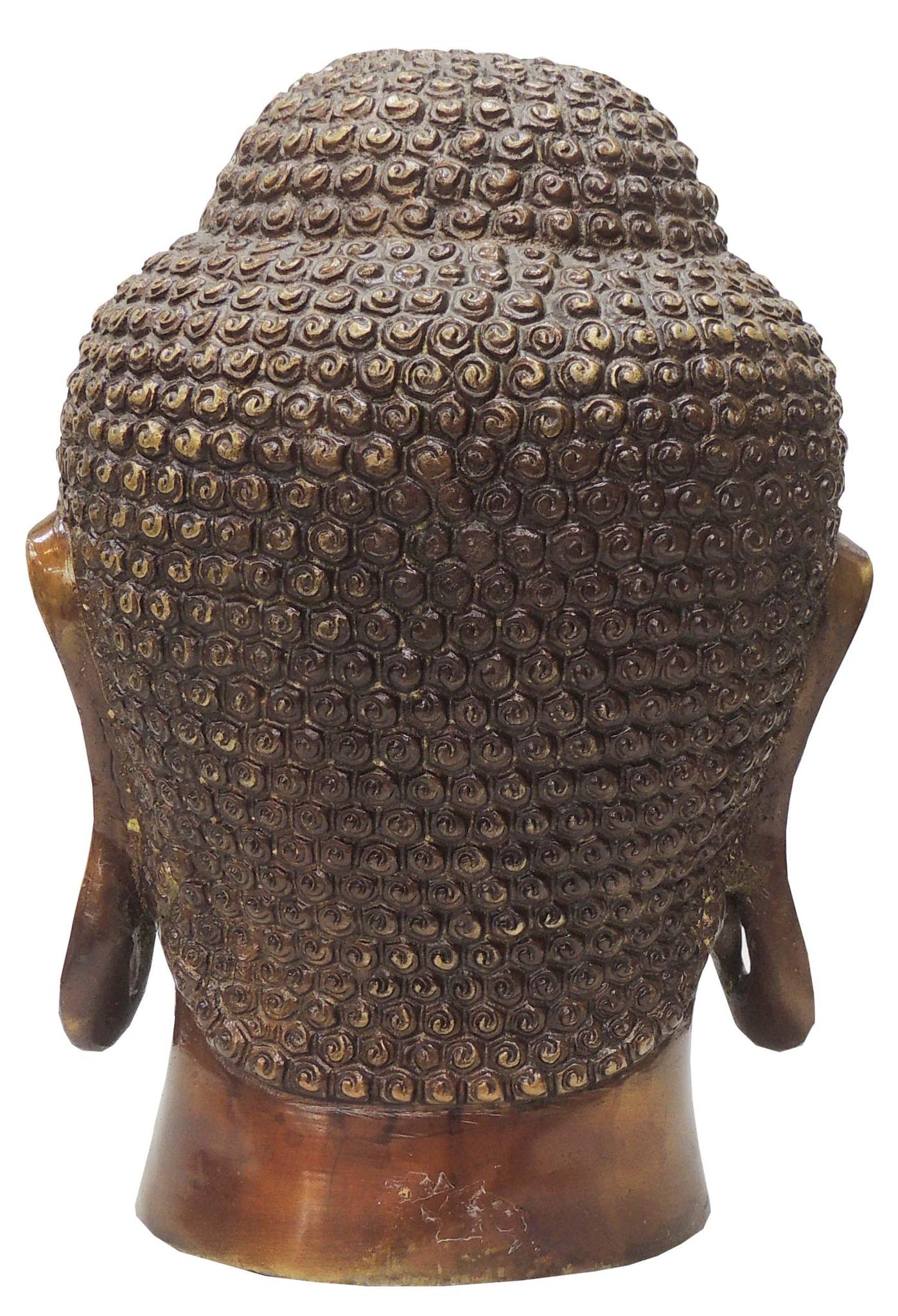 Brass Buddha — 9.5"