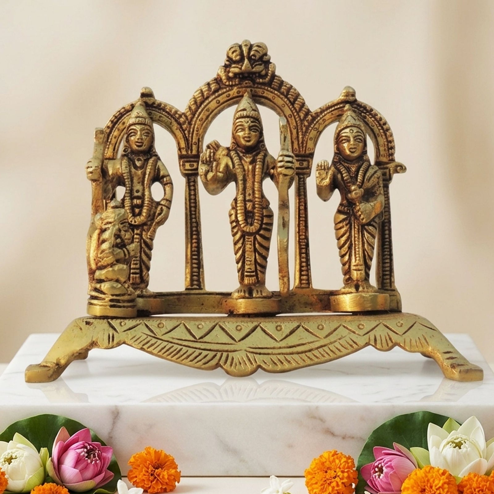 Brass Ram Darbar — 5"