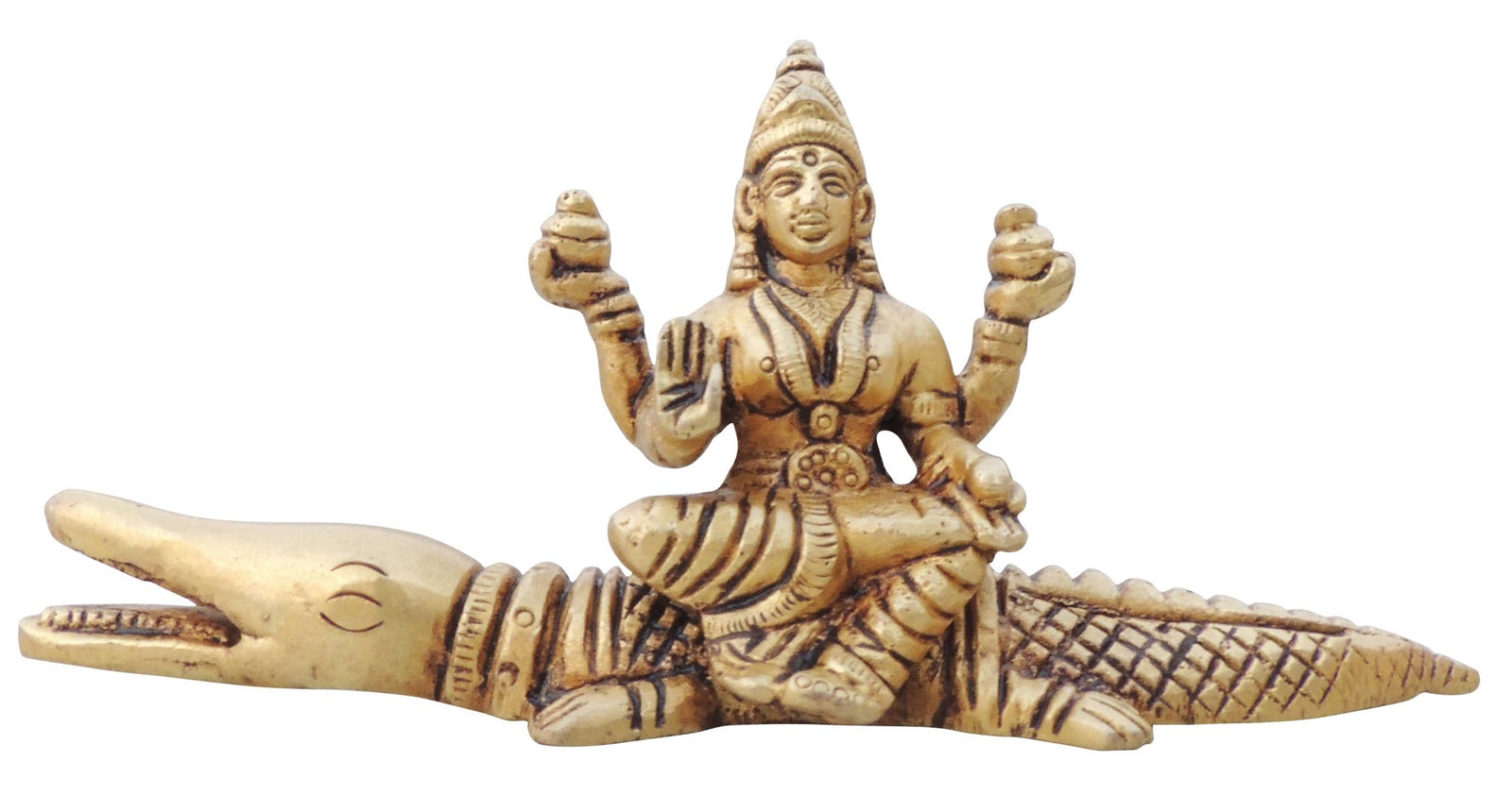 Brass Ganga — 2.7"
