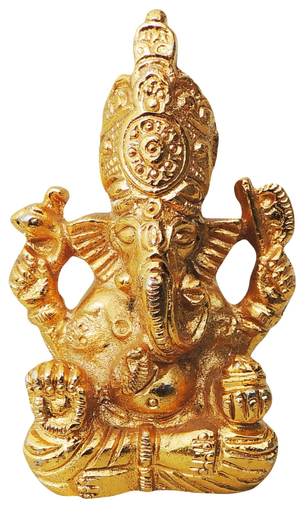 Brass Ganesh — 3"
