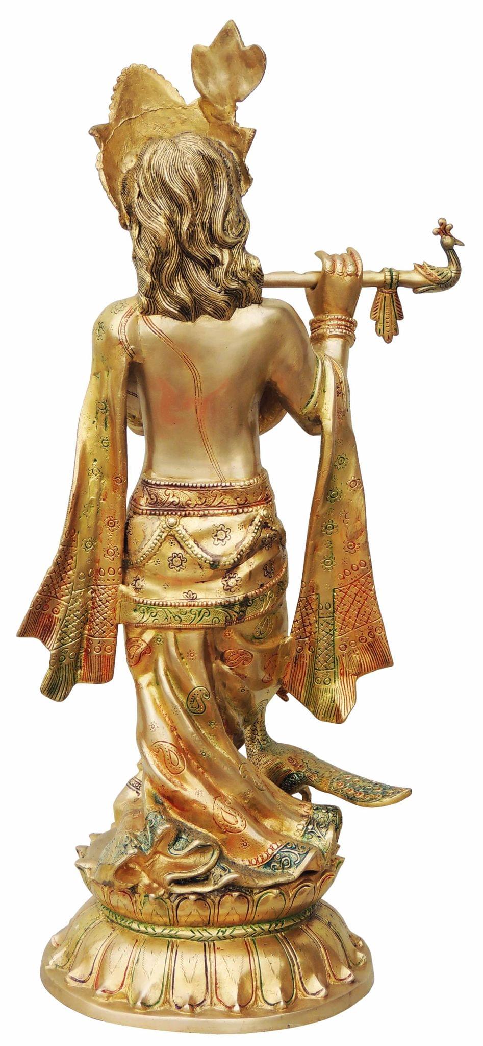 Brass Krishna