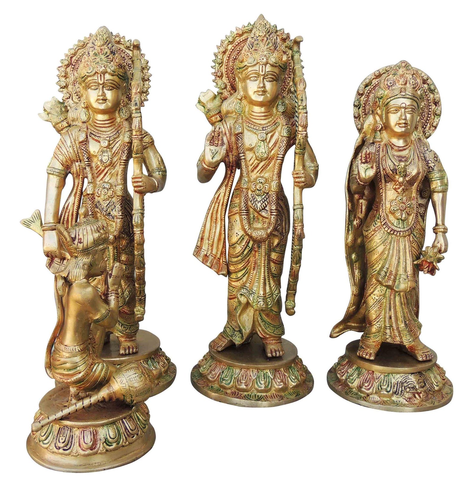 Brass Ram Darbar — 15.3"