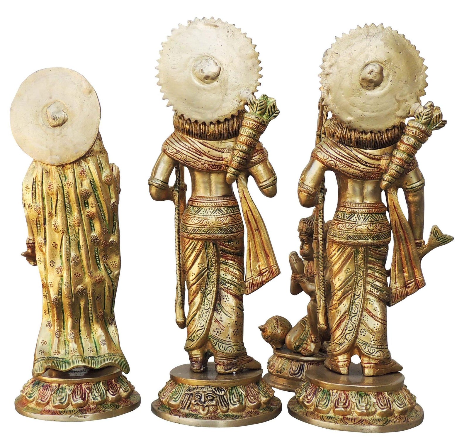 Brass Ram Darbar — 15.3"