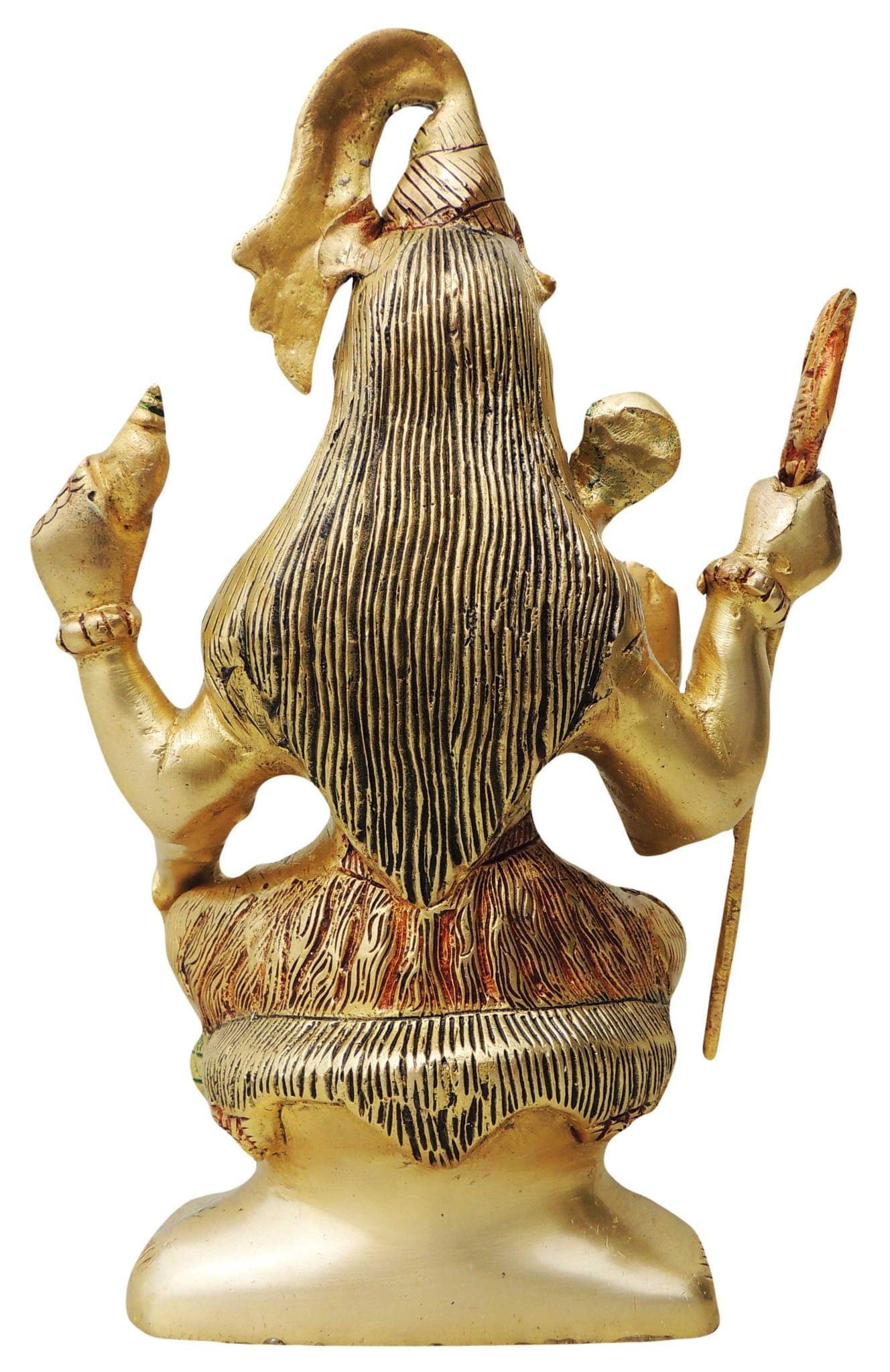 Brass Shiva — 9"