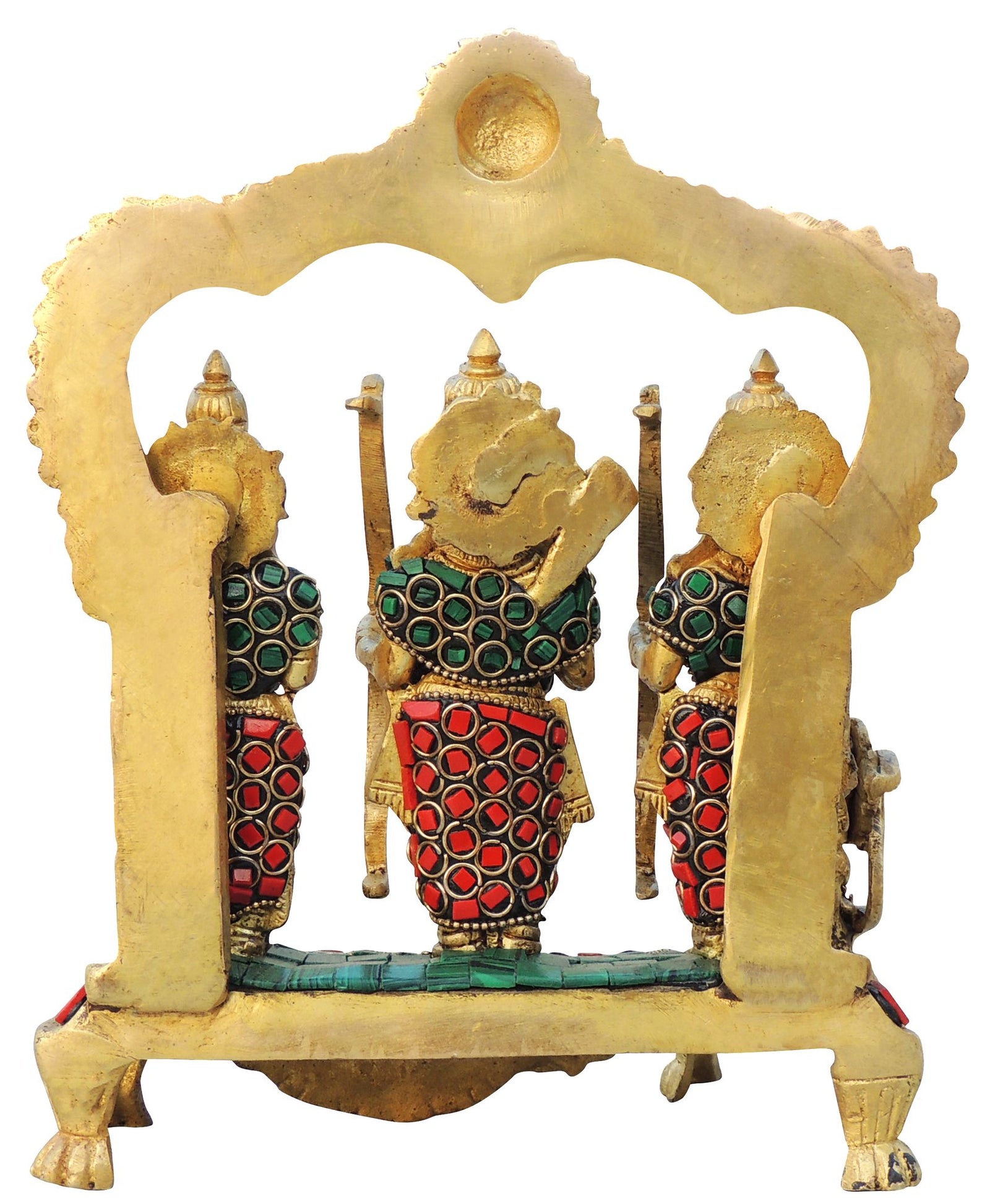 Brass Ram Darbar — 9"