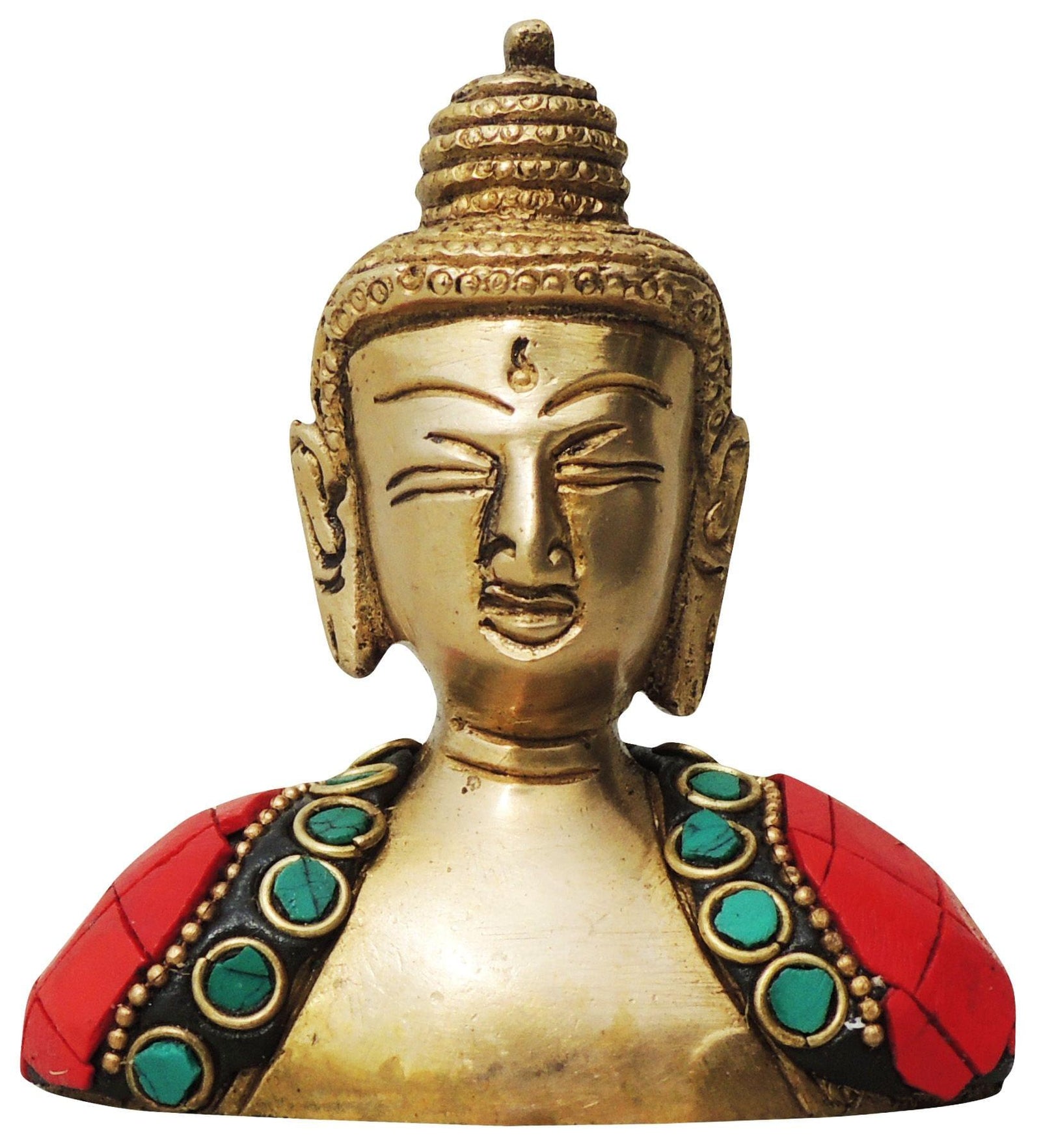 Brass Buddha — 3.5"