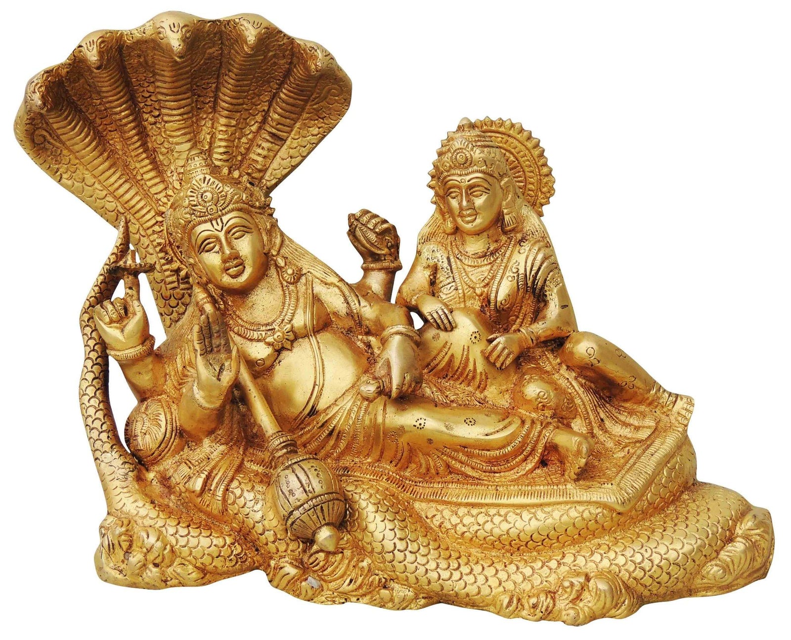 Brass Lakshmi — 10"