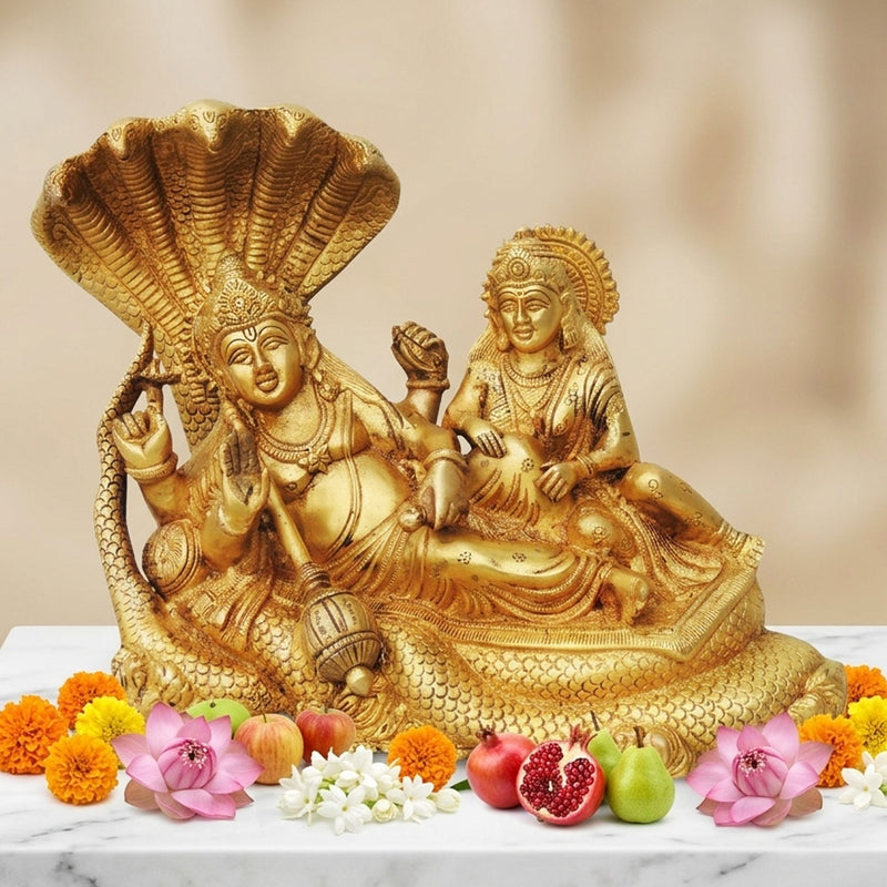Brass Lakshmi — 10"