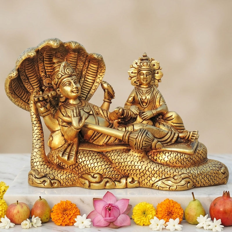 Brass Lakshmi — 7"