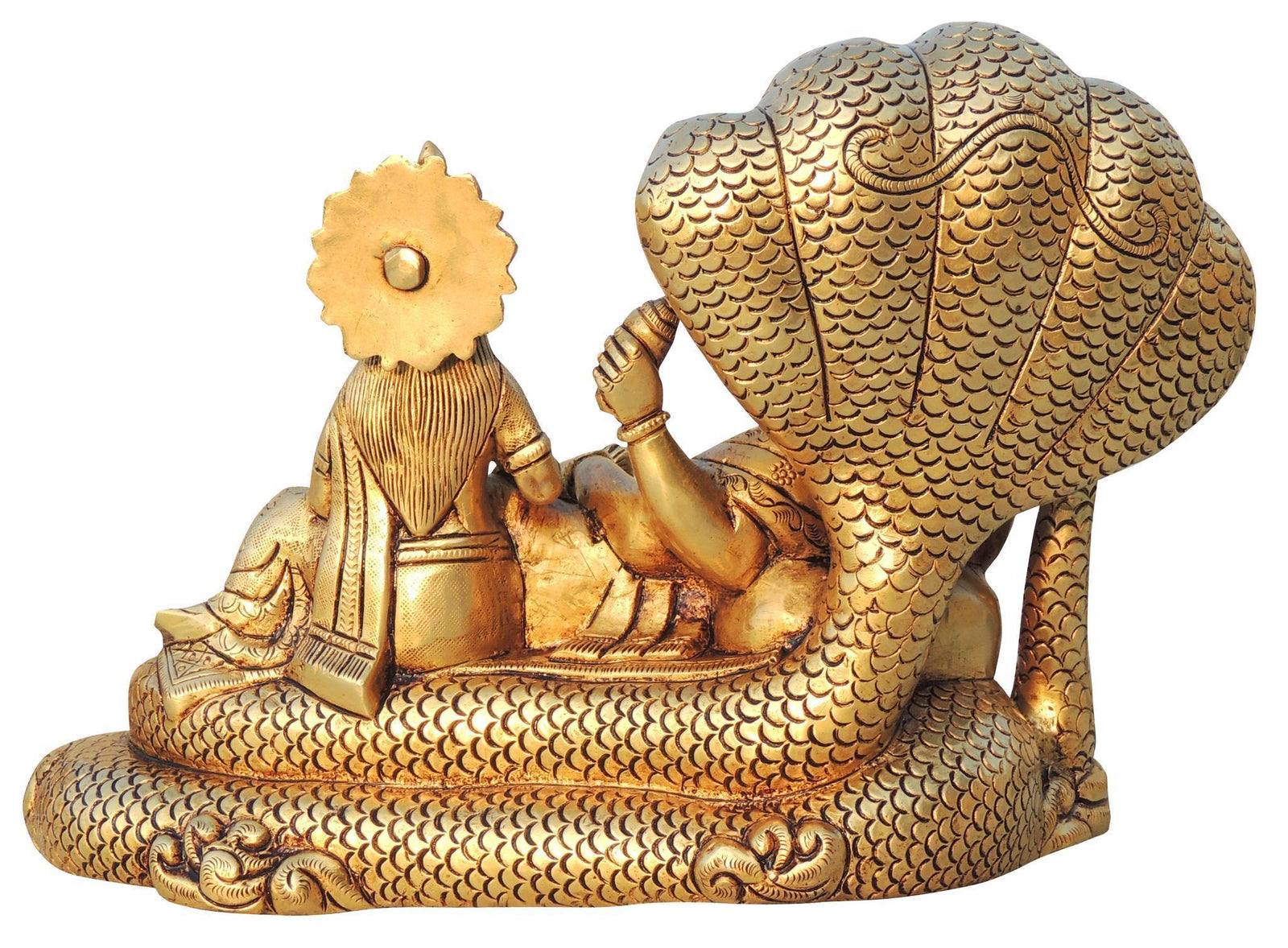 Brass Lakshmi — 7"
