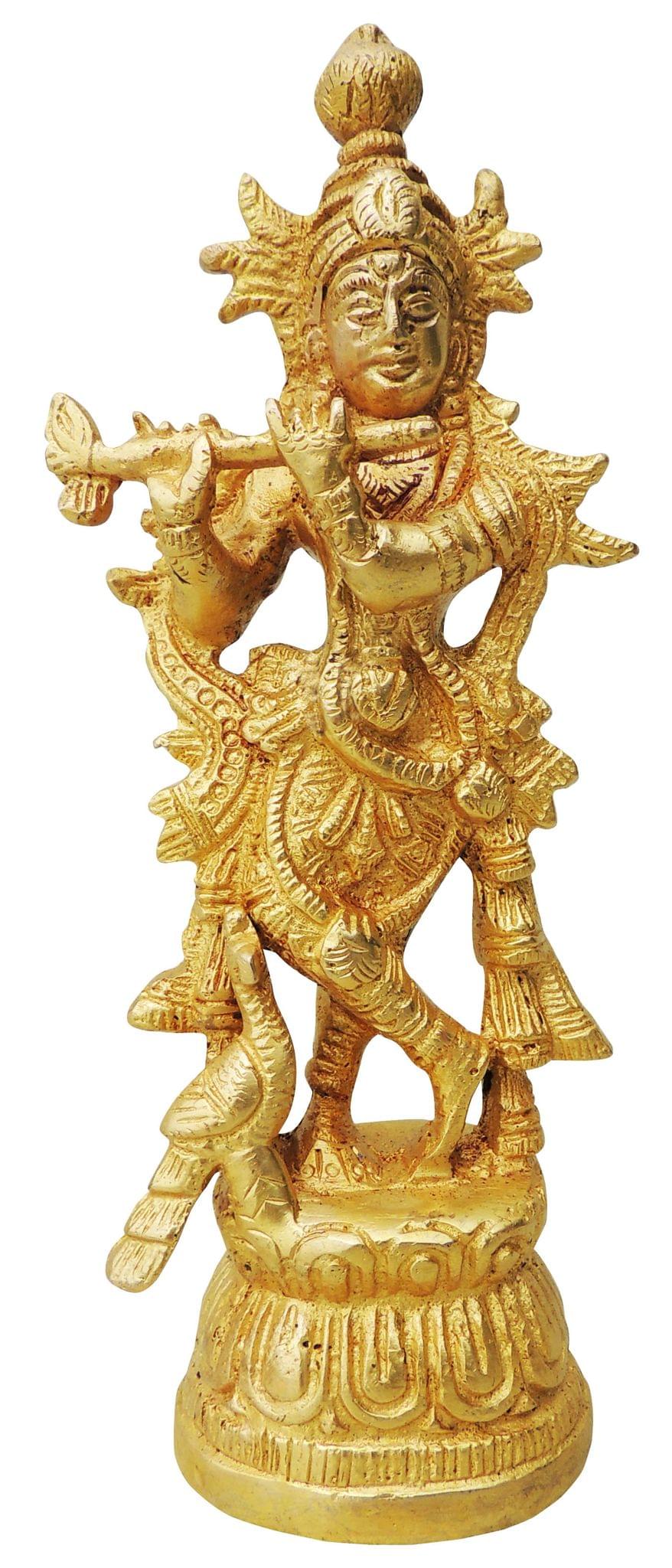 Brass Krishna