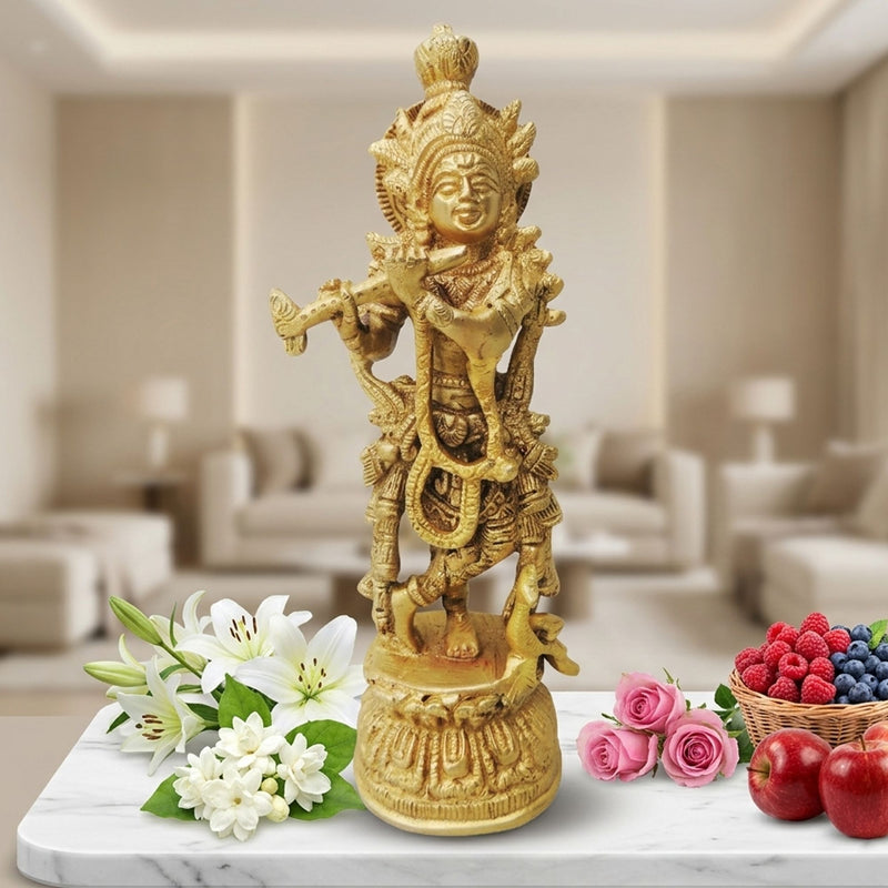 Brass Krishna