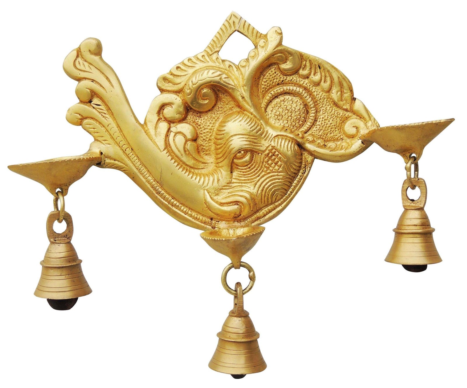 Brass Ganesh — 8"