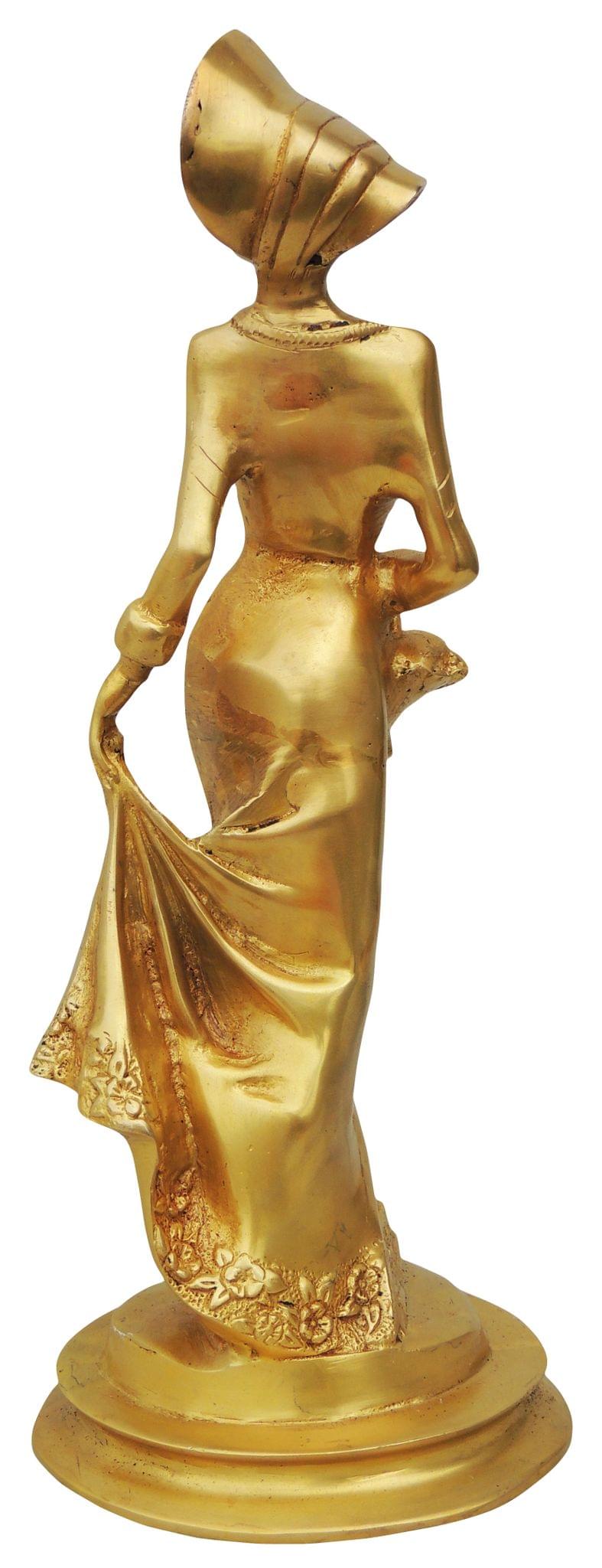 Brass Lady — 14"