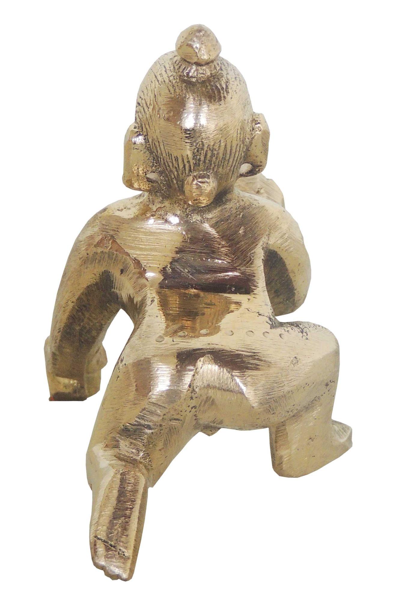 Brass Krishna — 3"