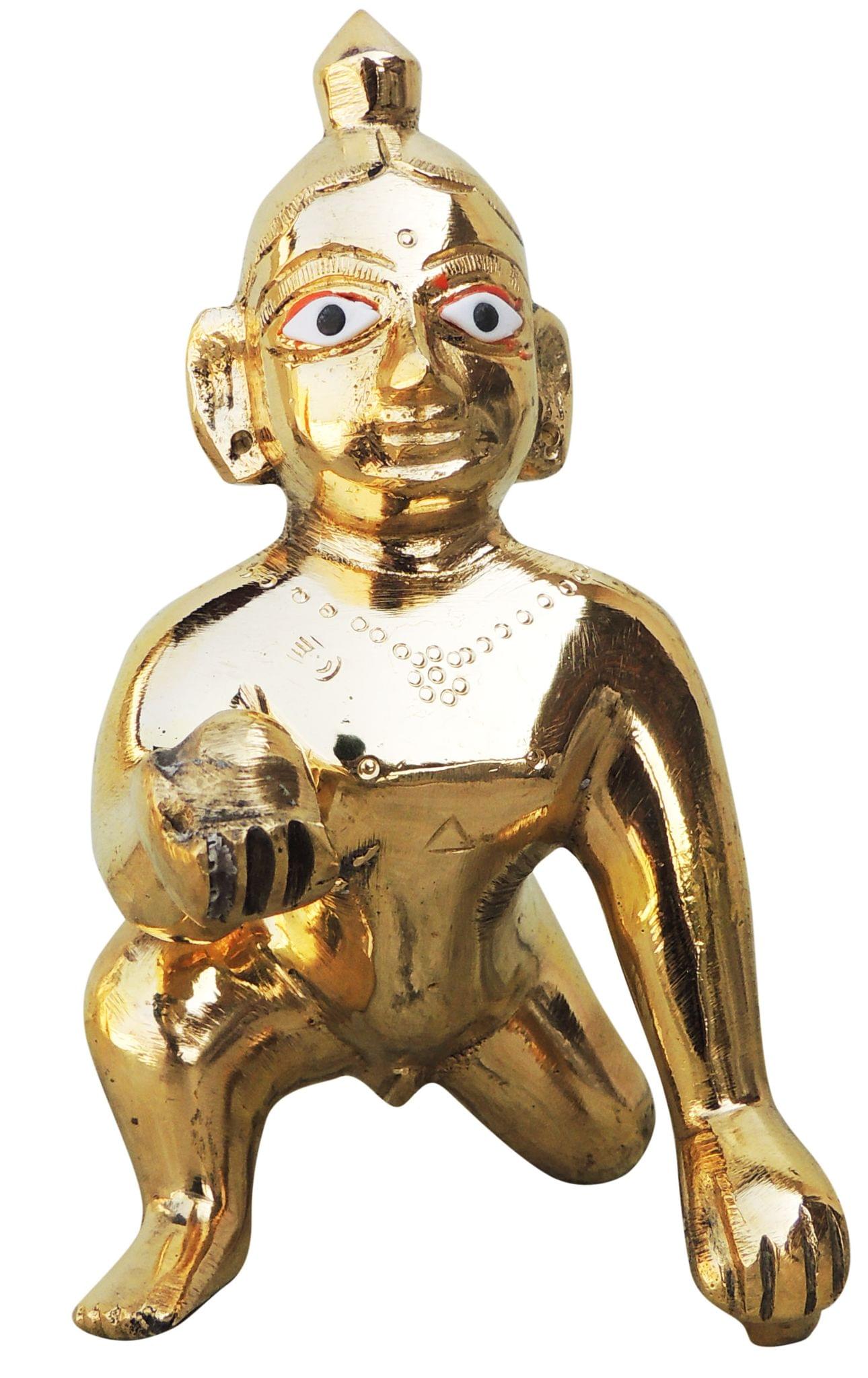 Brass Krishna — 4.8"