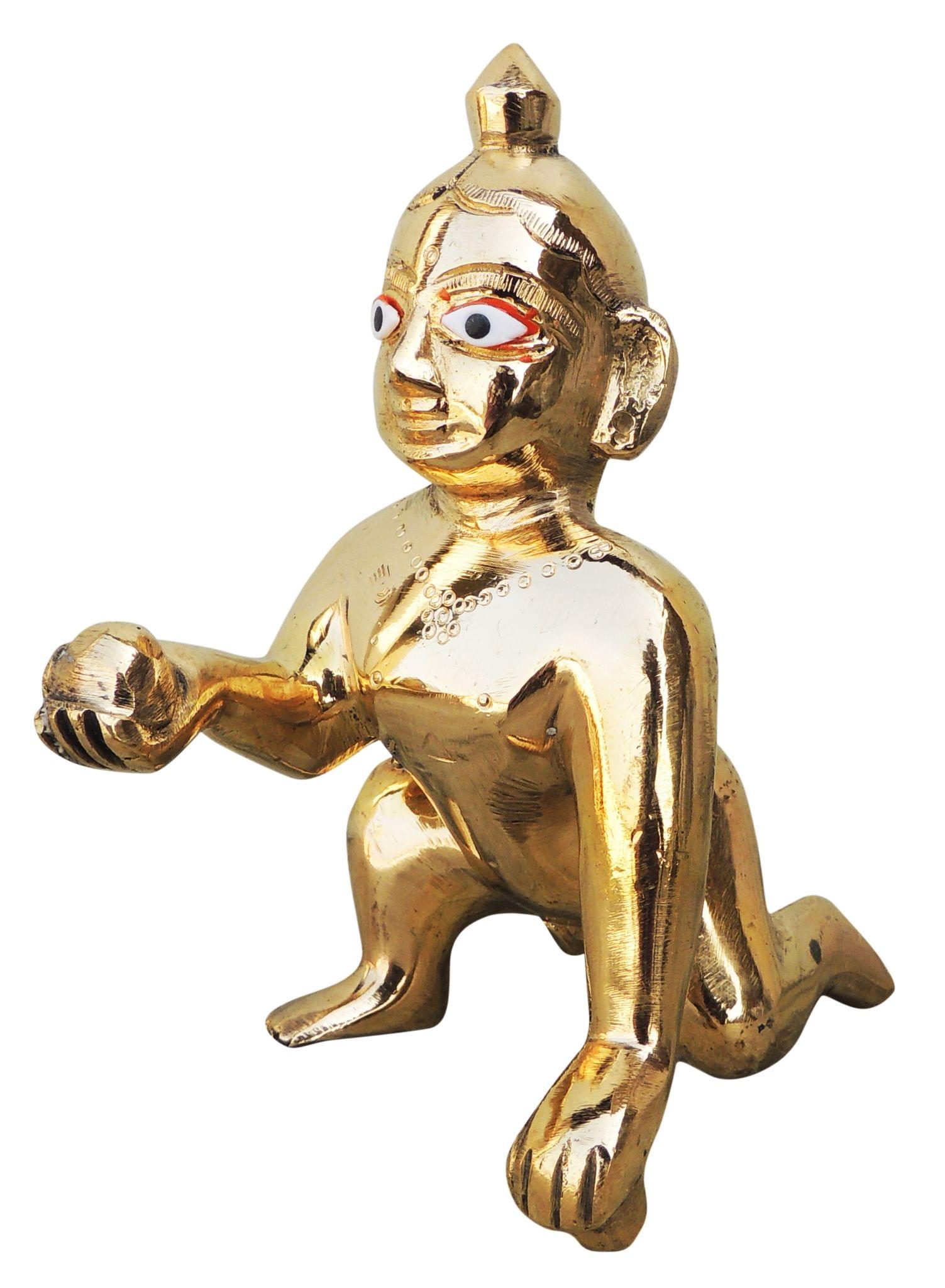 Brass Krishna — 4.8"