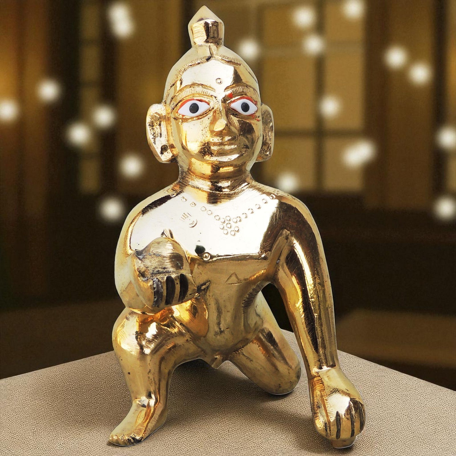 Brass Krishna — 4.8"