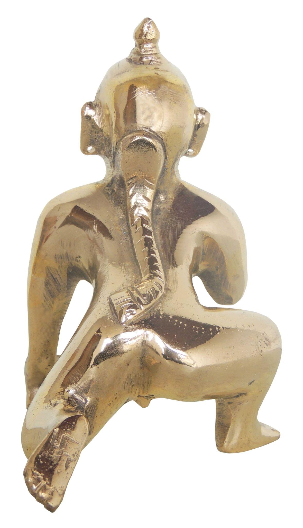 Brass Krishna — 6"