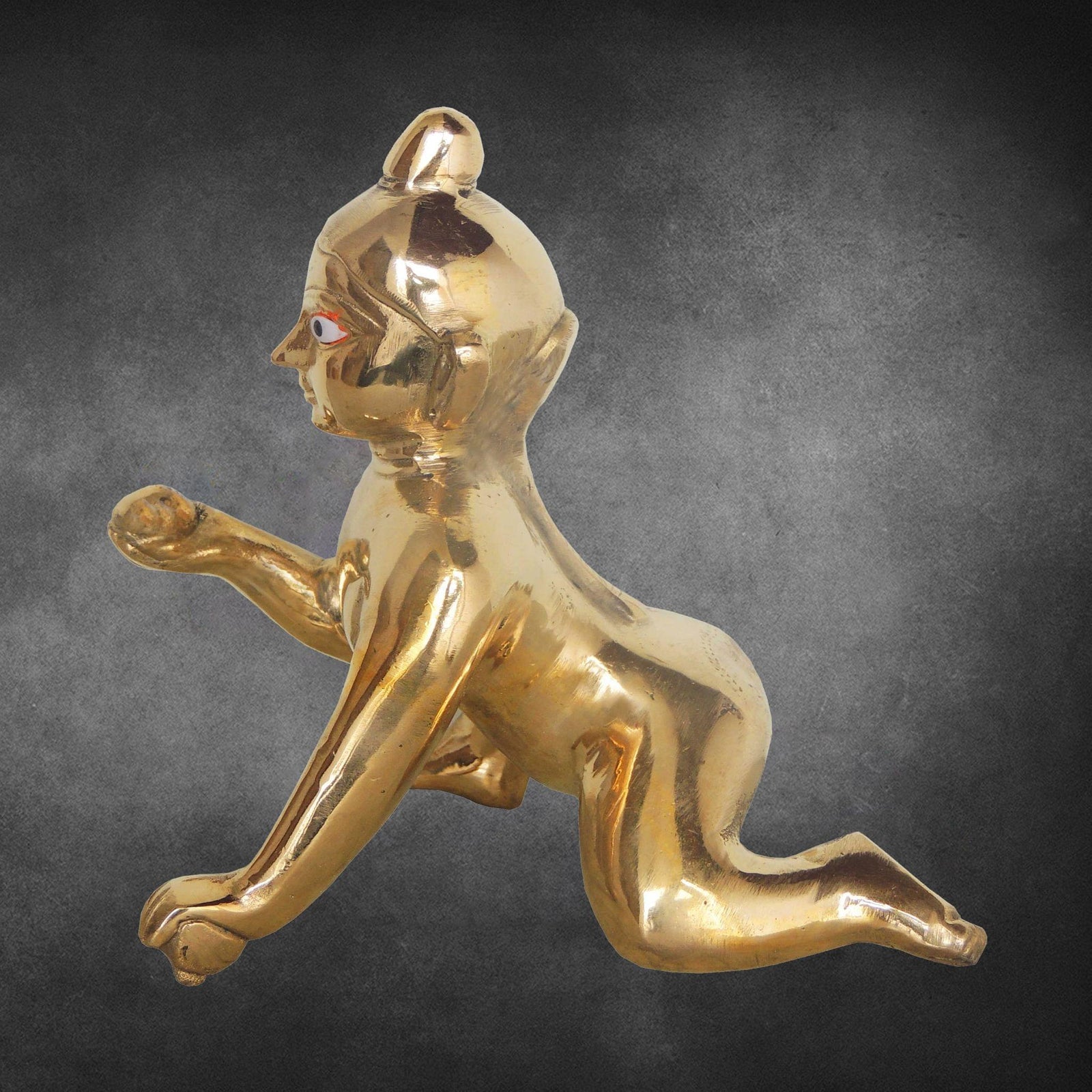 Brass Krishna — 8.6"