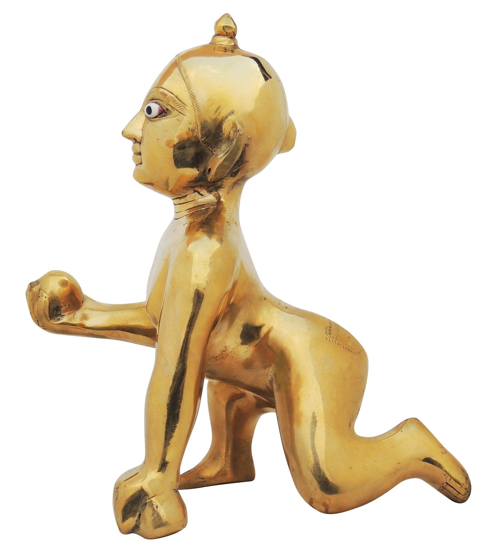 Brass Krishna — 11"