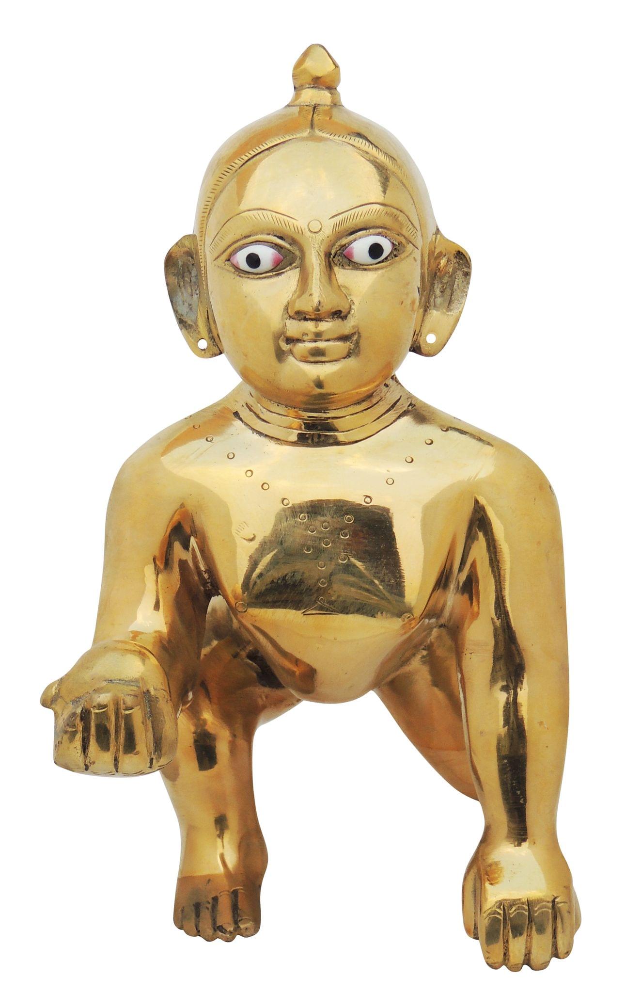 Brass Krishna — 11"