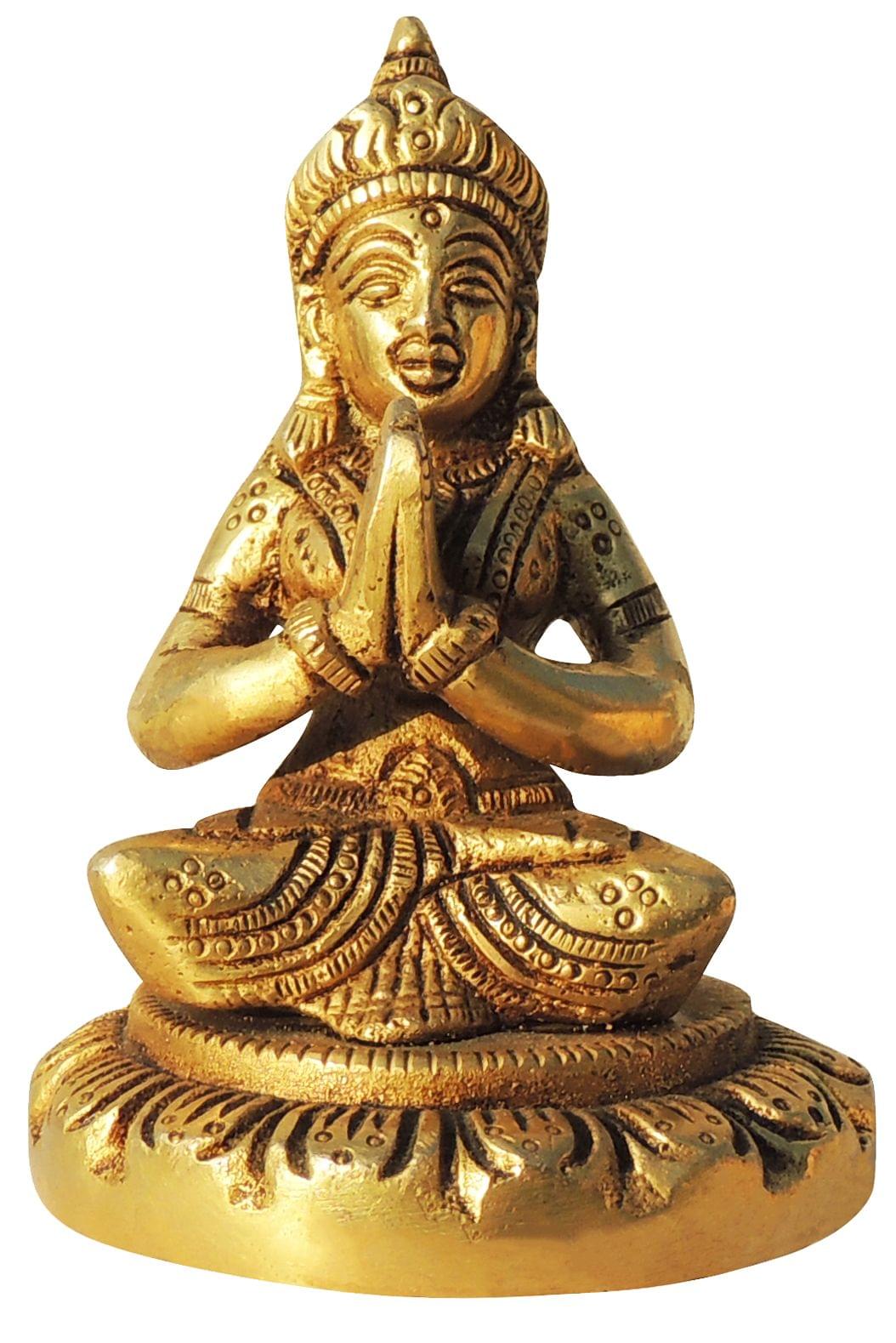 Brass Parvati — 4"