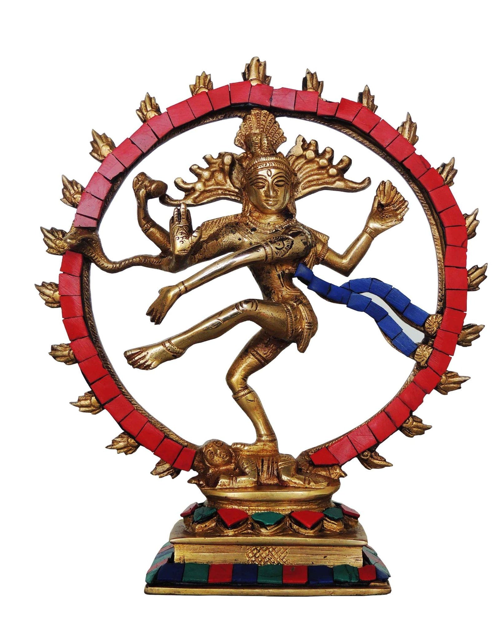 Brass Nataraj — 8.5"